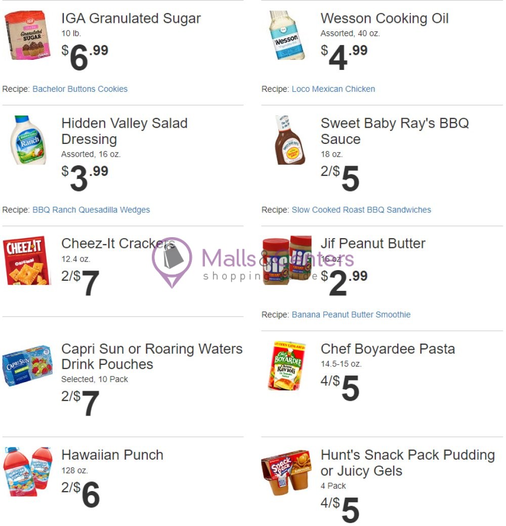 Weekly ad for IGA Rowe's Supermarket valid: 06/19/2024 - 06/25/2024, page 8