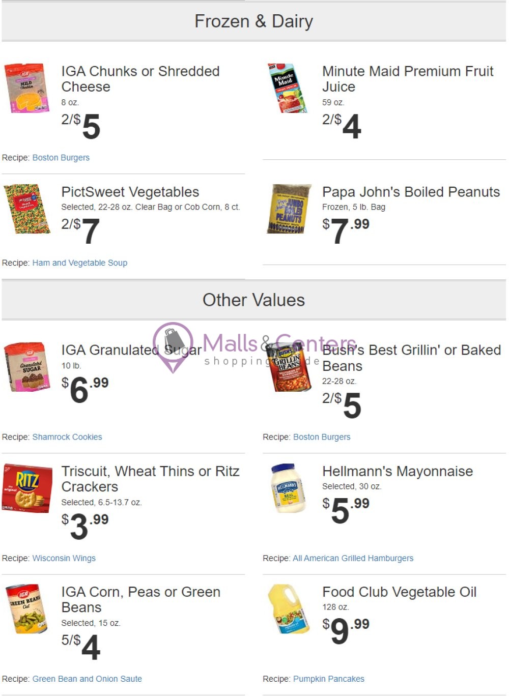 Weekly ad for IGA Rowe's Supermarket valid: 06/05/2024 - 06/11/2024, page 7