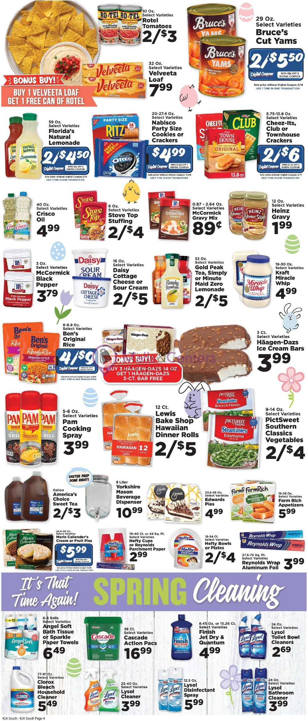 IGA Weekly ad valid from 04/05/2023 to 04/11/2023 MallsCenters