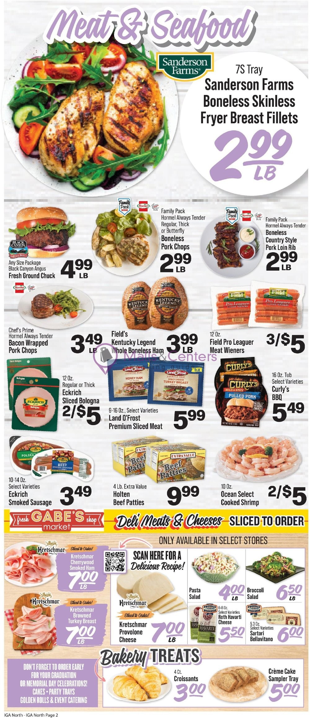 IGA Weekly ad valid from 05/08/2024 to 05/14/2024 MallsCenters