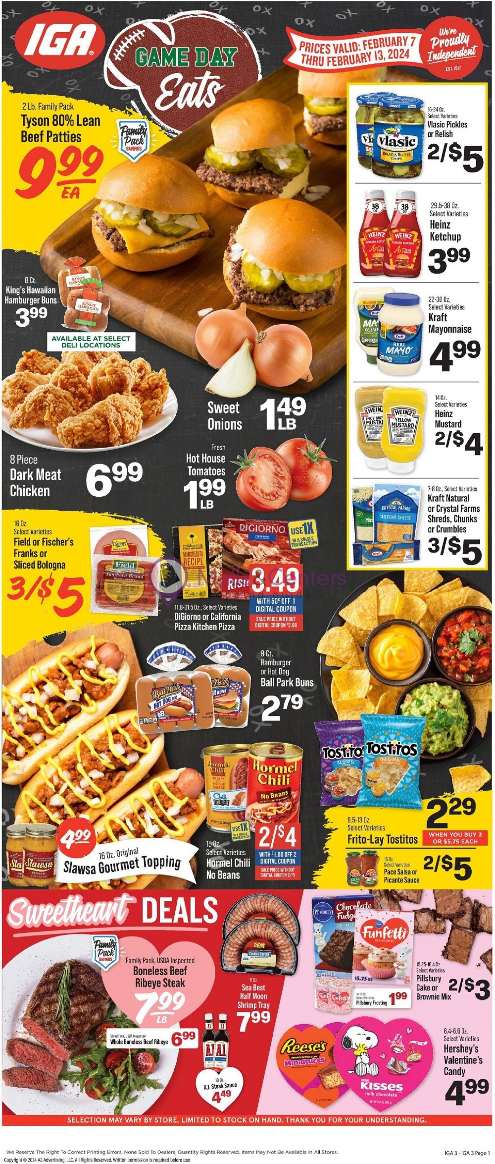 IGA Weekly ad valid from 02/07/2024 to 02/13/2024 MallsCenters