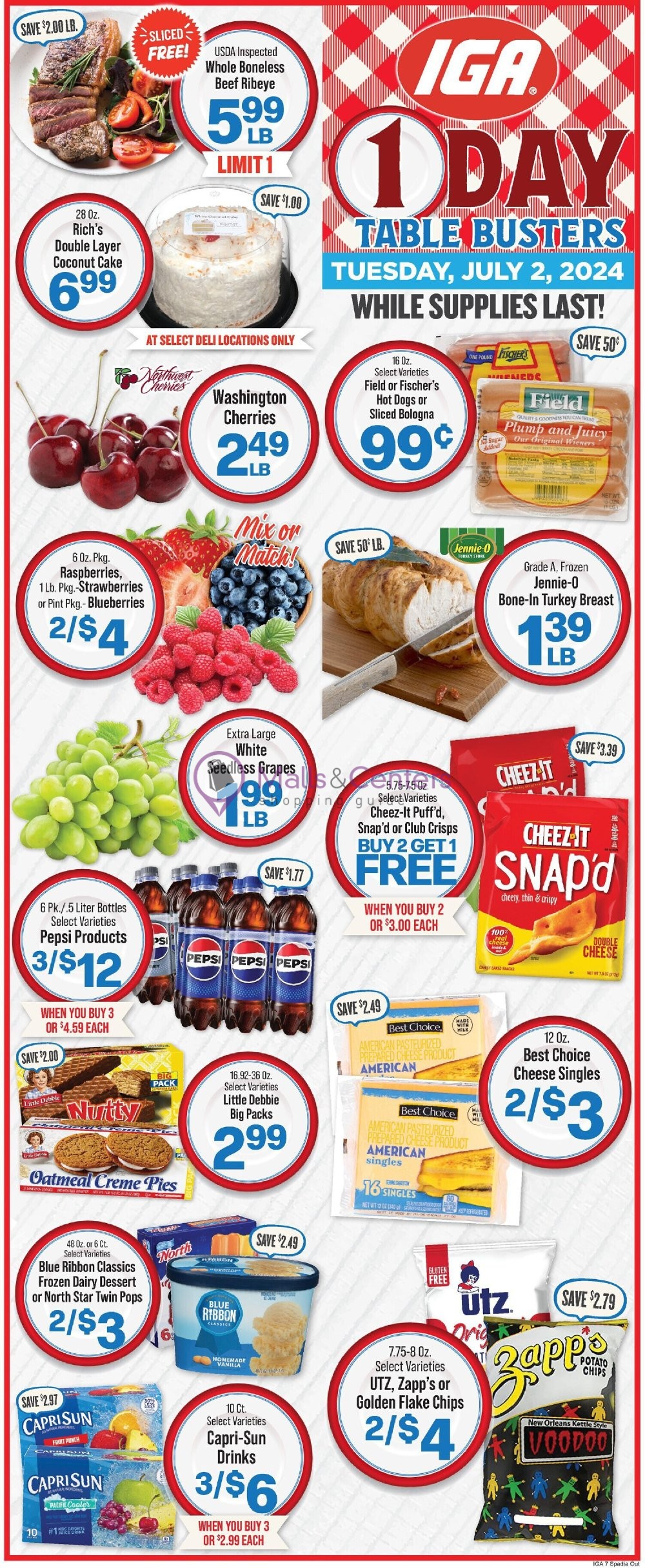 Weekly ad for IGA valid: 06/26/2024 - 07/02/2024, page 2