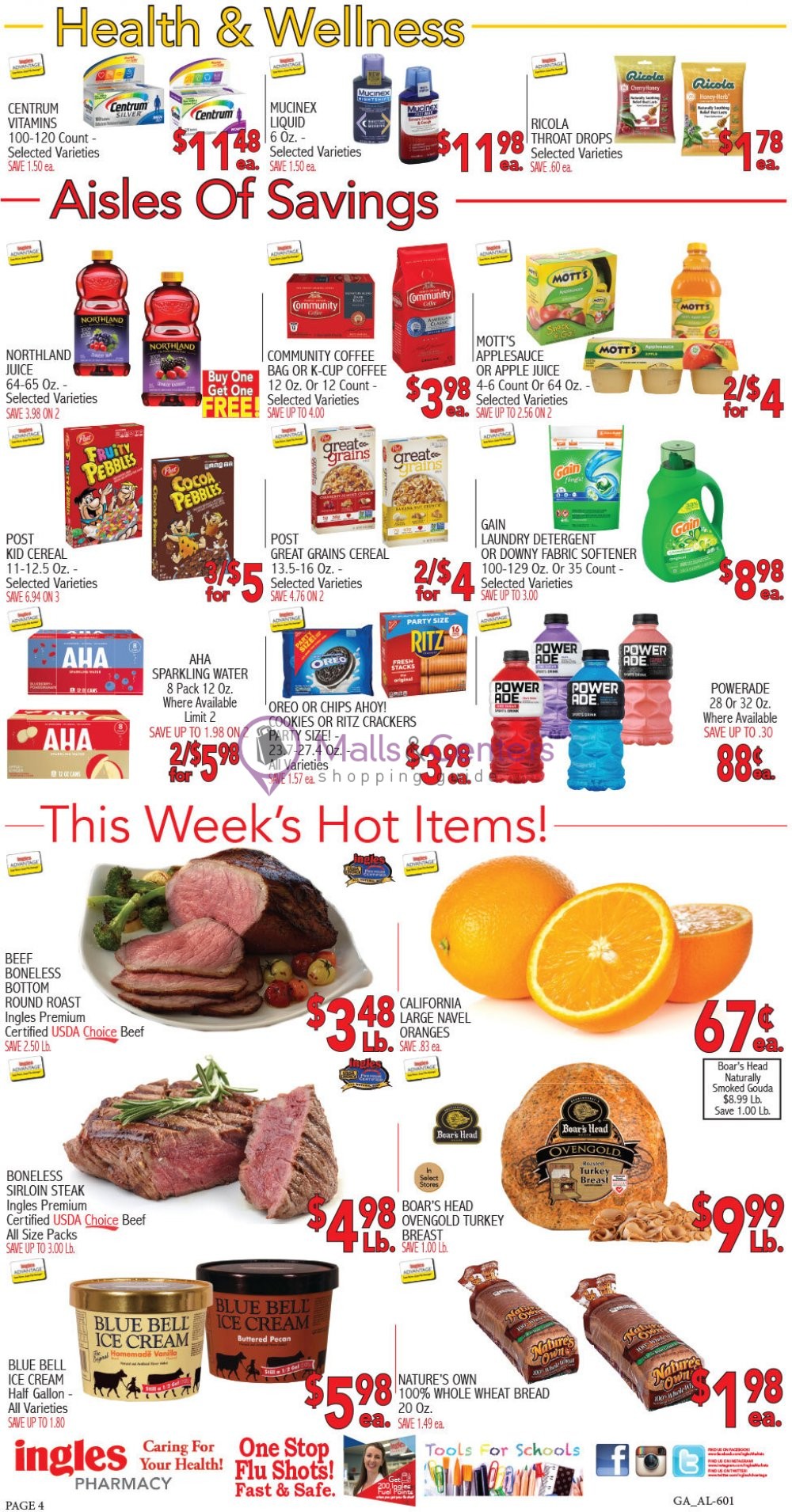 Ingles Markets Weekly ad valid from 01/20/2021 to 01/26/2021 MallsCenters