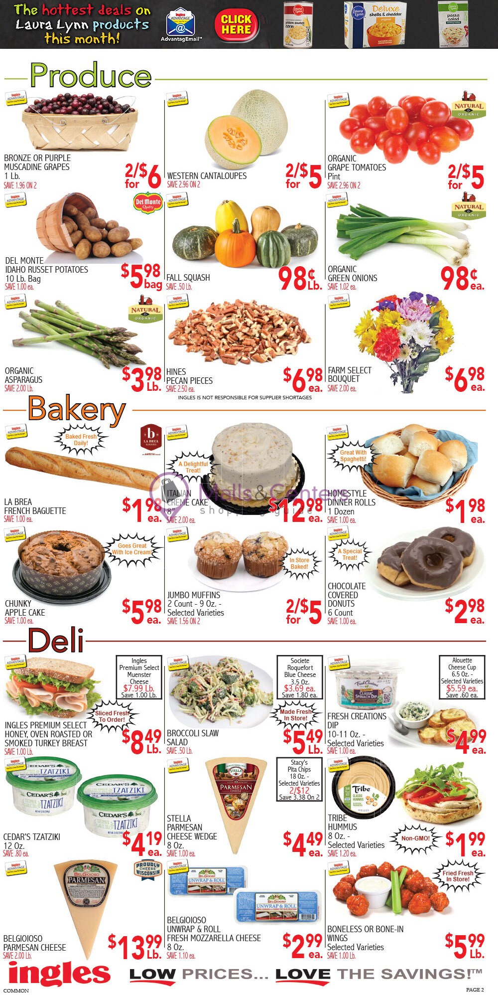 Ingles Markets Weekly Ad sales & flyers specials MallsCenters