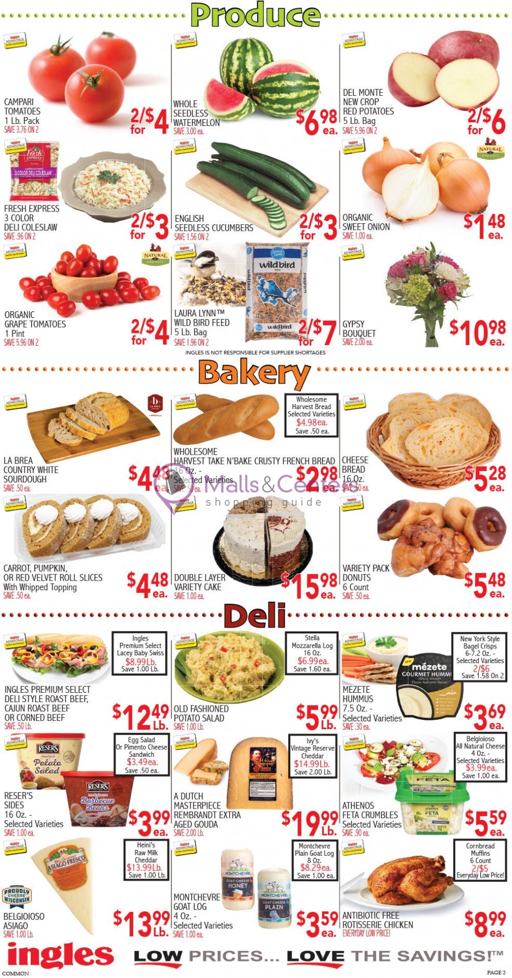 Ingles Markets Weekly ad valid from 04/19/2023 to 04/25/2023 MallsCenters