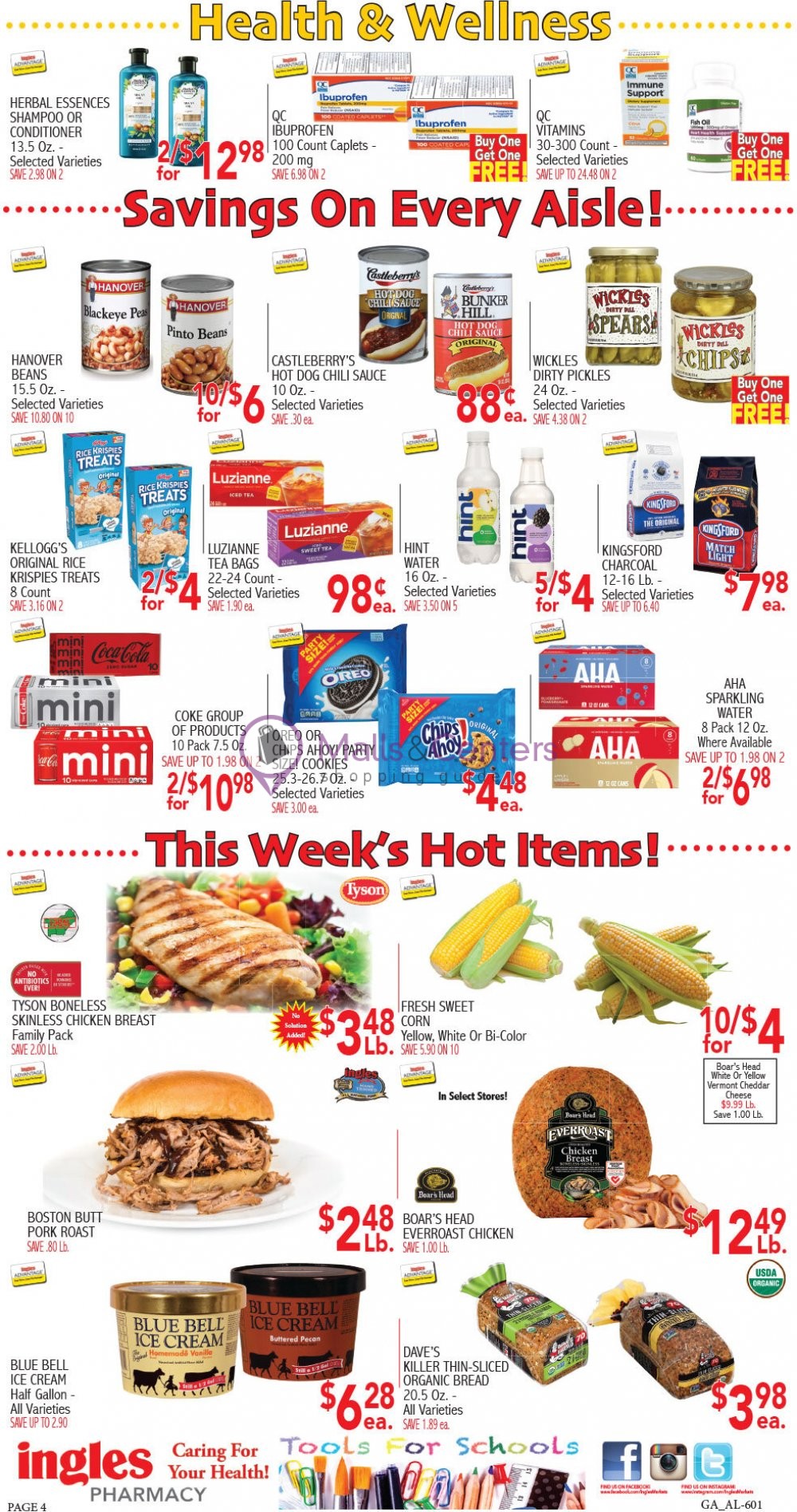 Ingles Markets Weekly ad valid from 08/31/2022 to 09/06/2022 MallsCenters