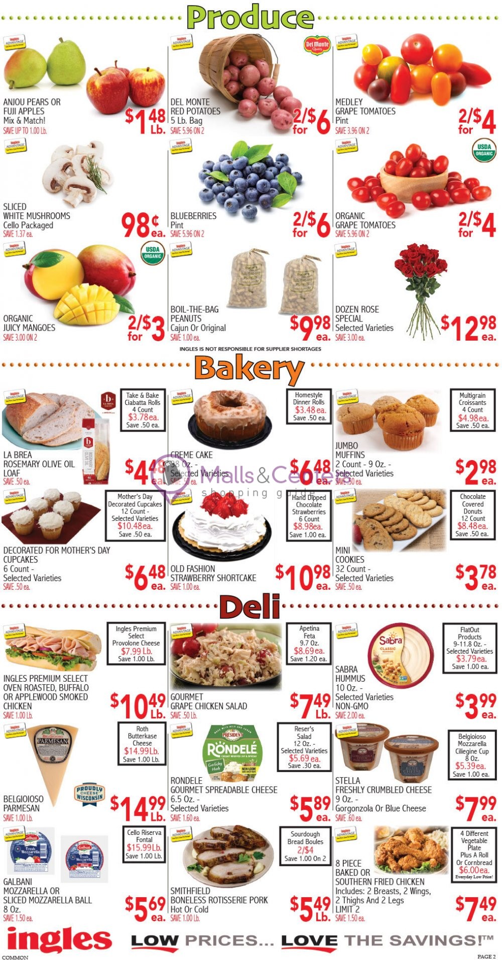 Ingles Markets Weekly ad valid from 05/10/2023 to 05/16/2023 MallsCenters