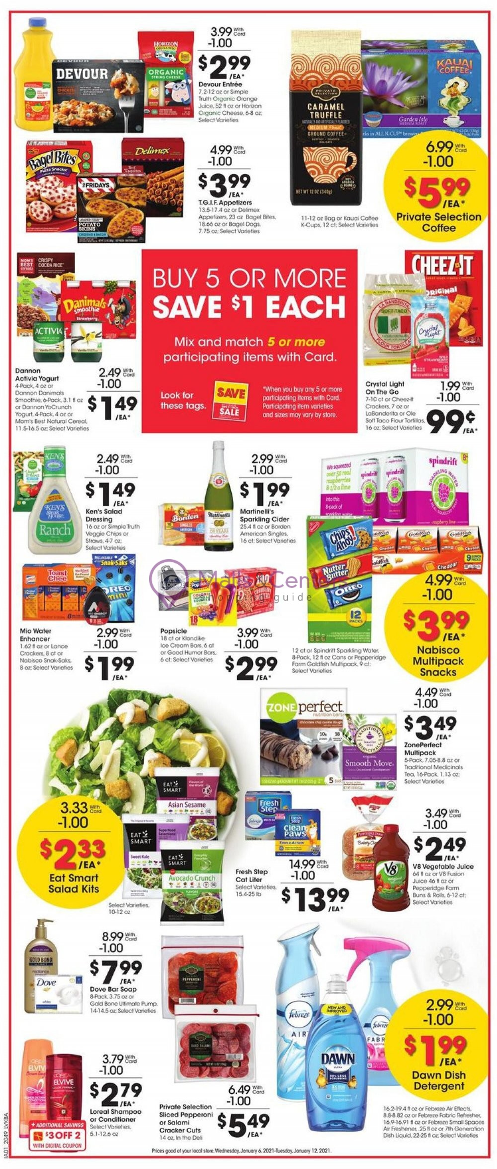 Jay C Foods Weekly ad valid from 01/06/2021 to 01/12/2021 MallsCenters