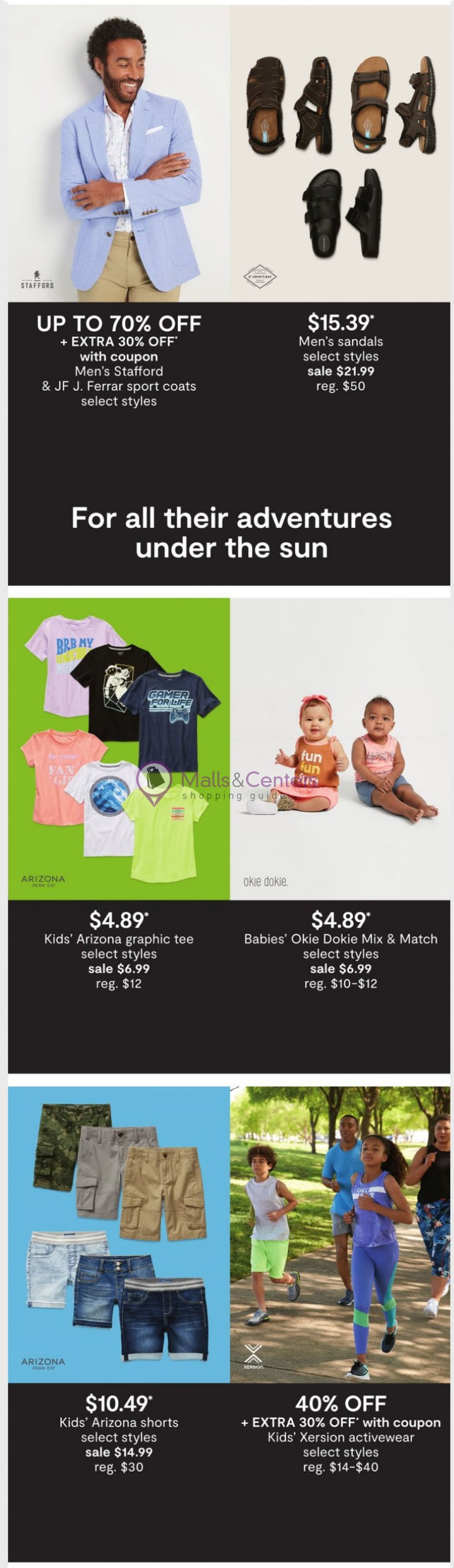 JCPenney Weekly Ad sales & flyers specials MallsCenters