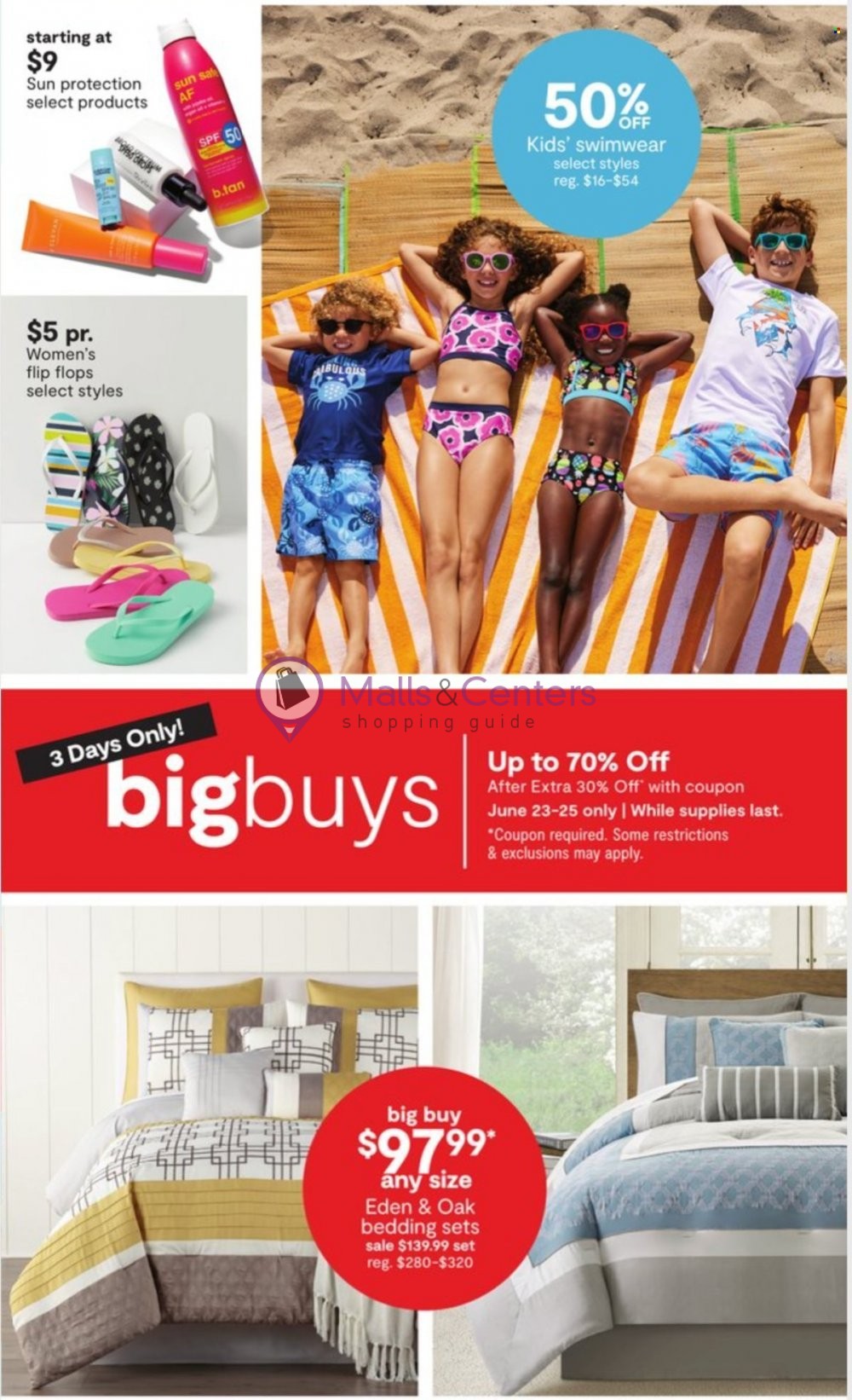 JCPenney Weekly ad valid from 06/23/2023 to 06/25/2023 MallsCenters