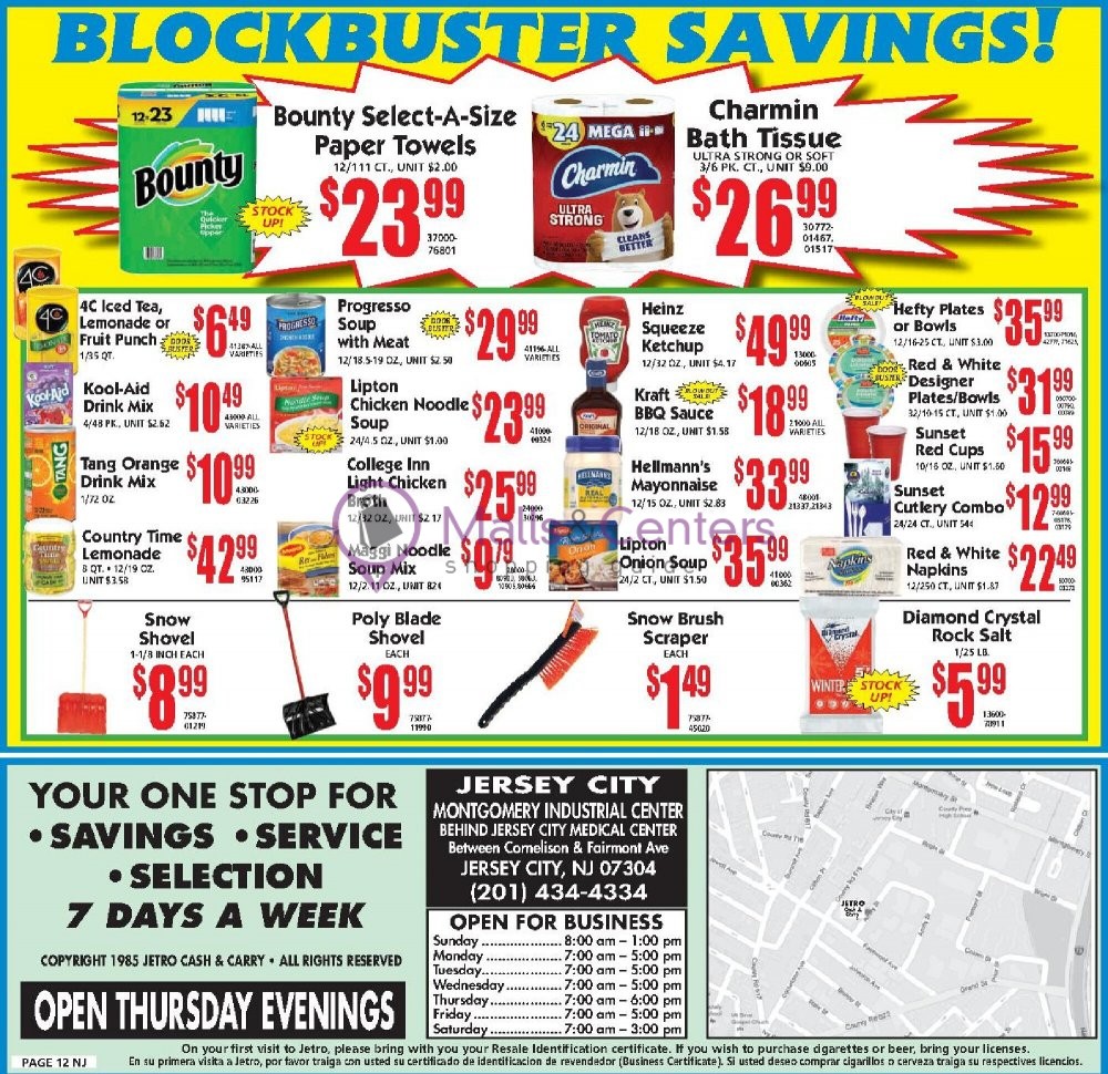 Jetro Weekly ad valid from 01/25/2023 to 02/09/2023 MallsCenters