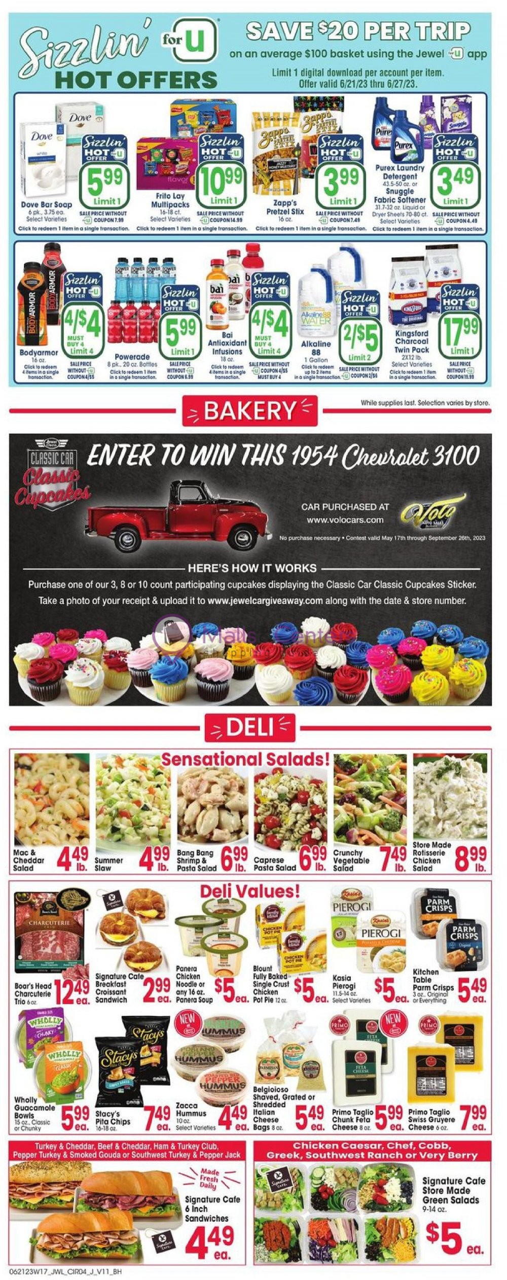 JewelOsco Weekly ad valid from 06/21/2023 to 06/27/2023 MallsCenters