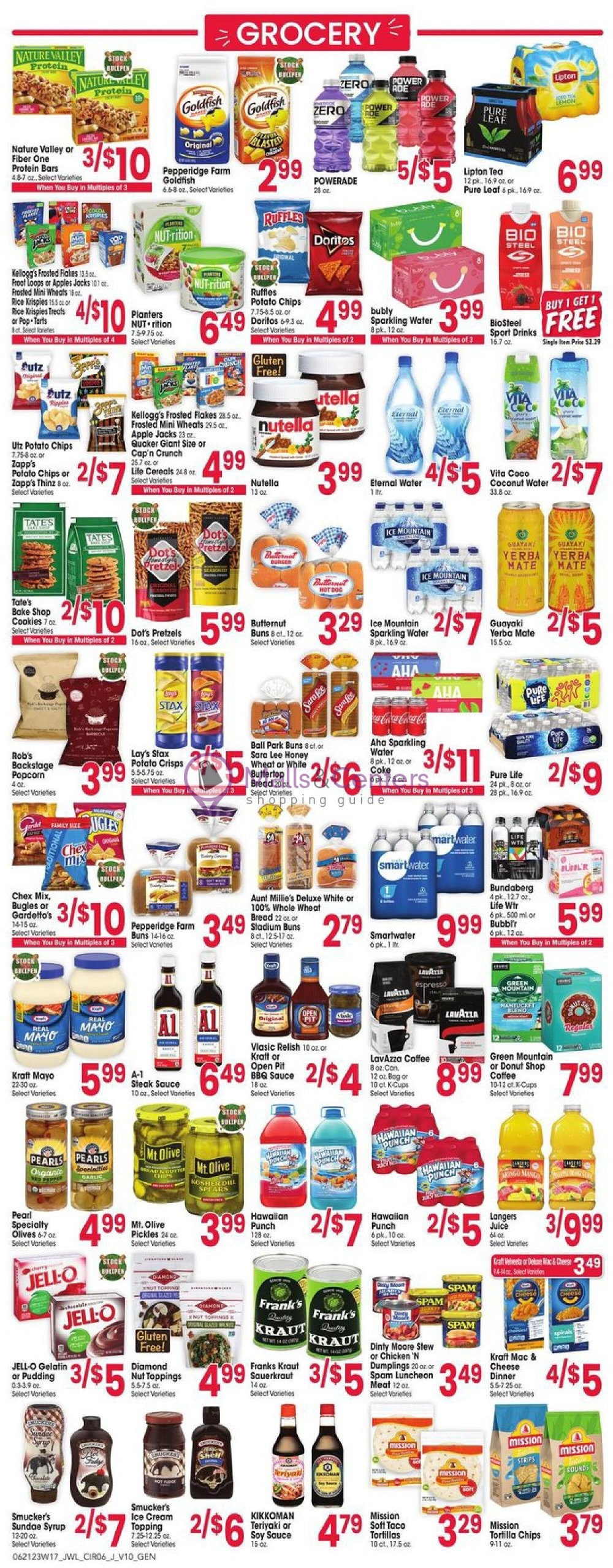 JewelOsco Weekly ad valid from 06/21/2023 to 06/27/2023 MallsCenters
