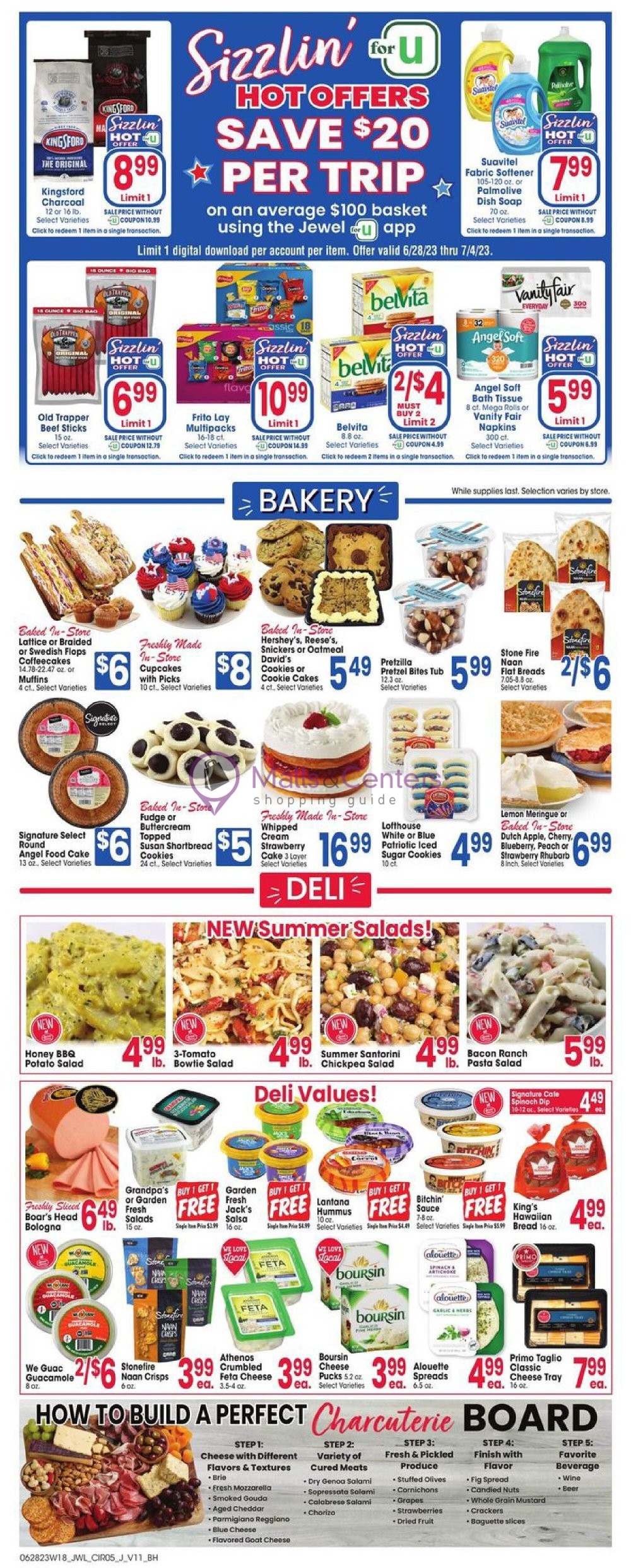 JewelOsco Weekly ad valid from 06/28/2023 to 07/04/2023 MallsCenters