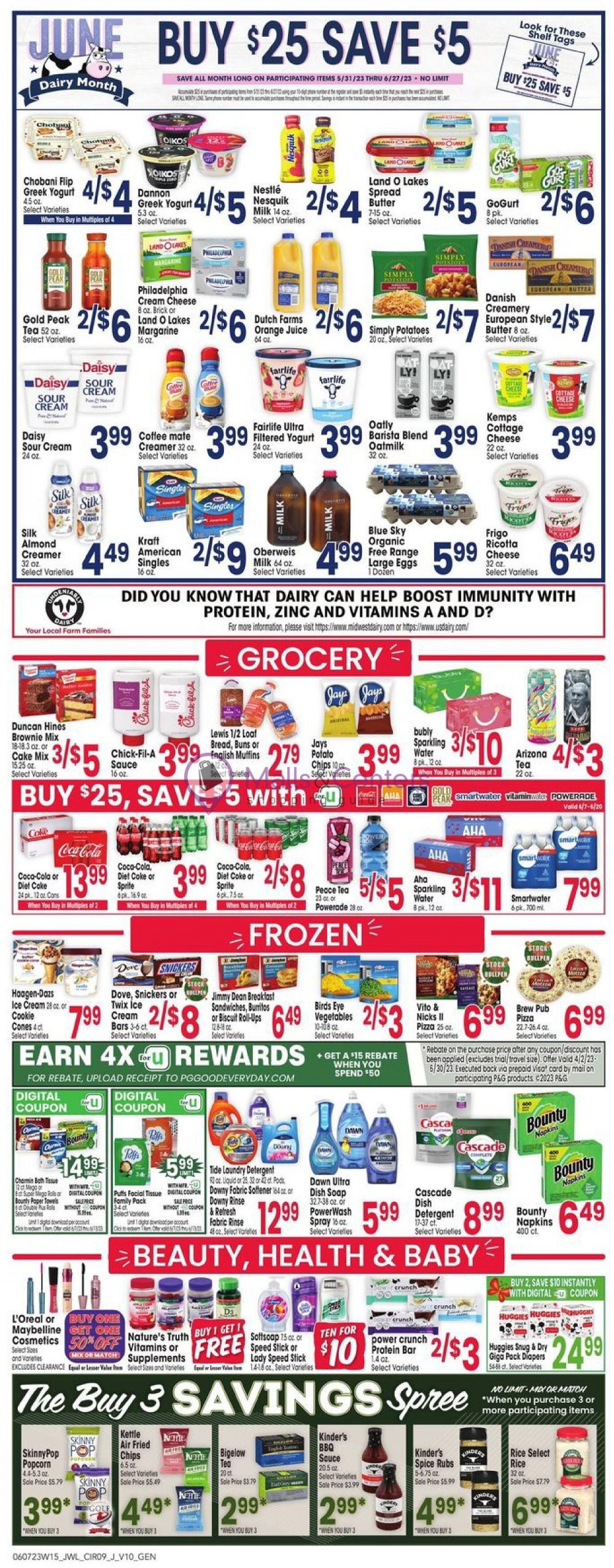 JewelOsco Weekly ad valid from 06/07/2023 to 06/13/2023 MallsCenters