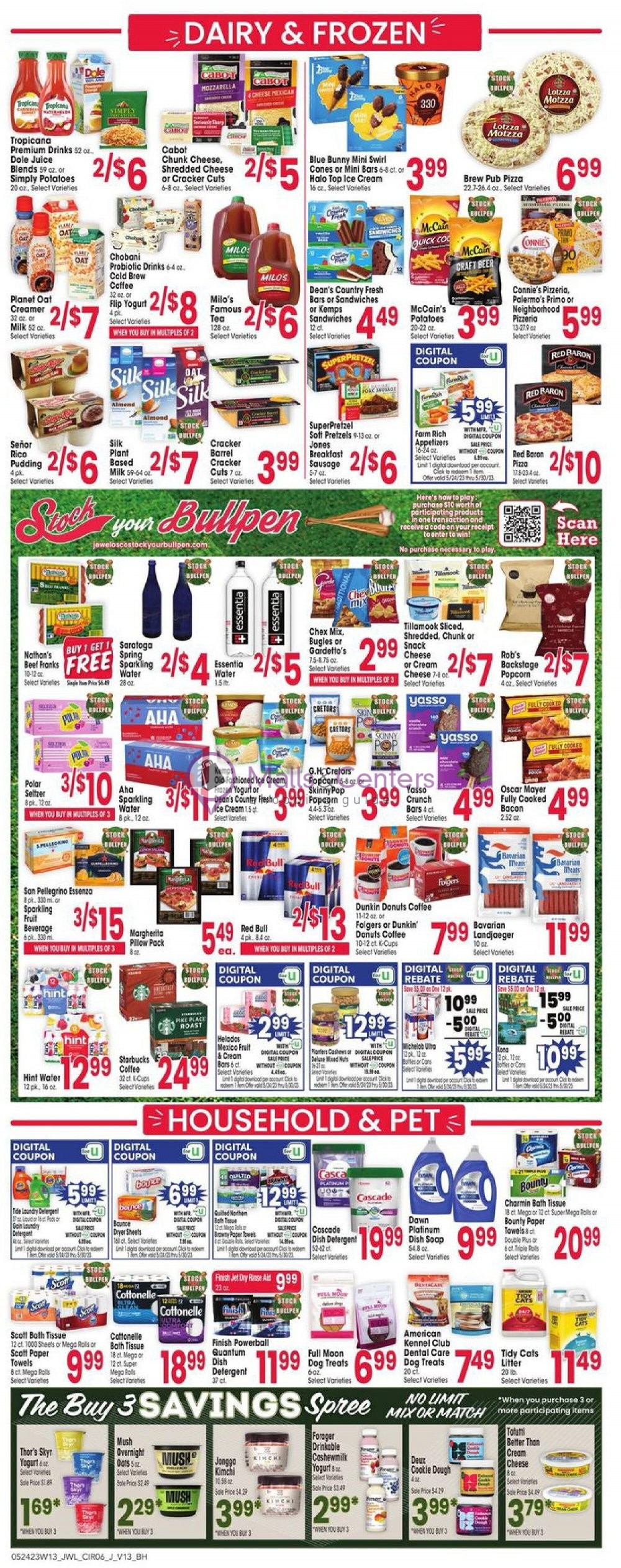 JewelOsco Weekly ad valid from 05/24/2023 to 05/30/2023 MallsCenters