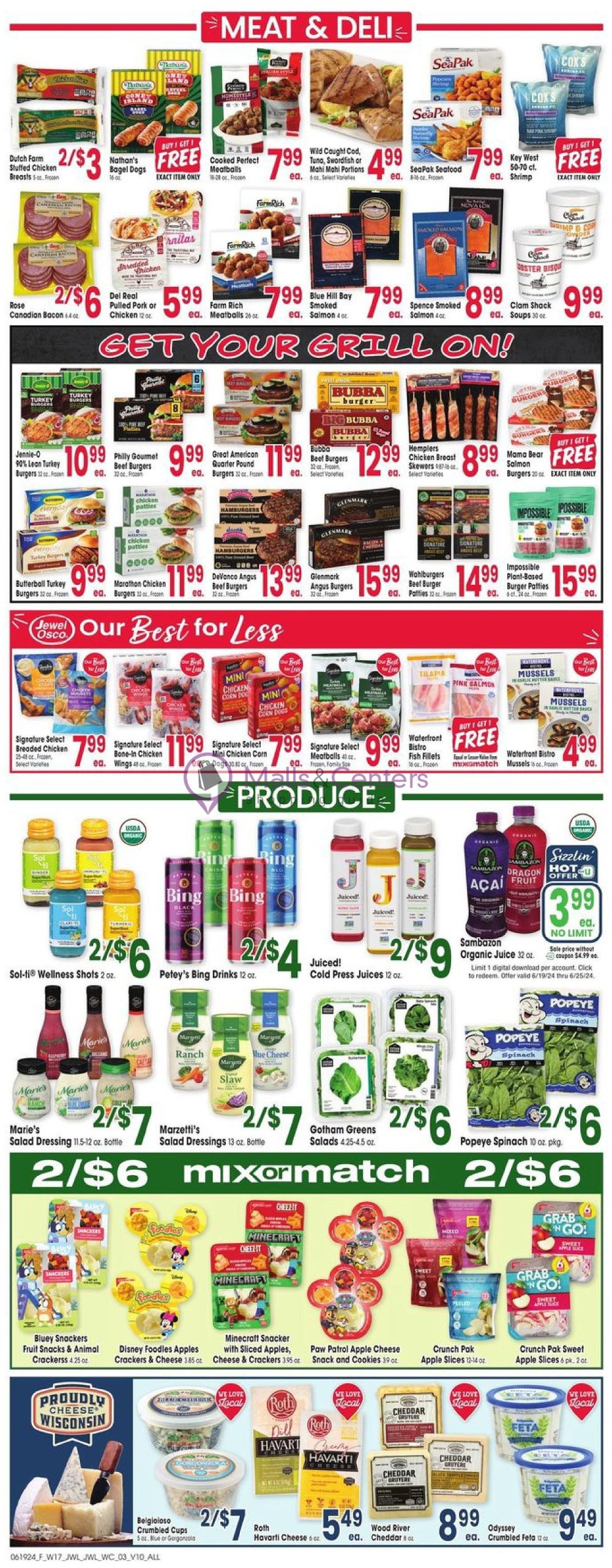 Weekly ad for Jewel-Osco valid: 06/19/2024 - 06/25/2024, page 3 Weekly ad for Jewel-Osco valid: 06/19/2024 - 06/25/2024, page 3