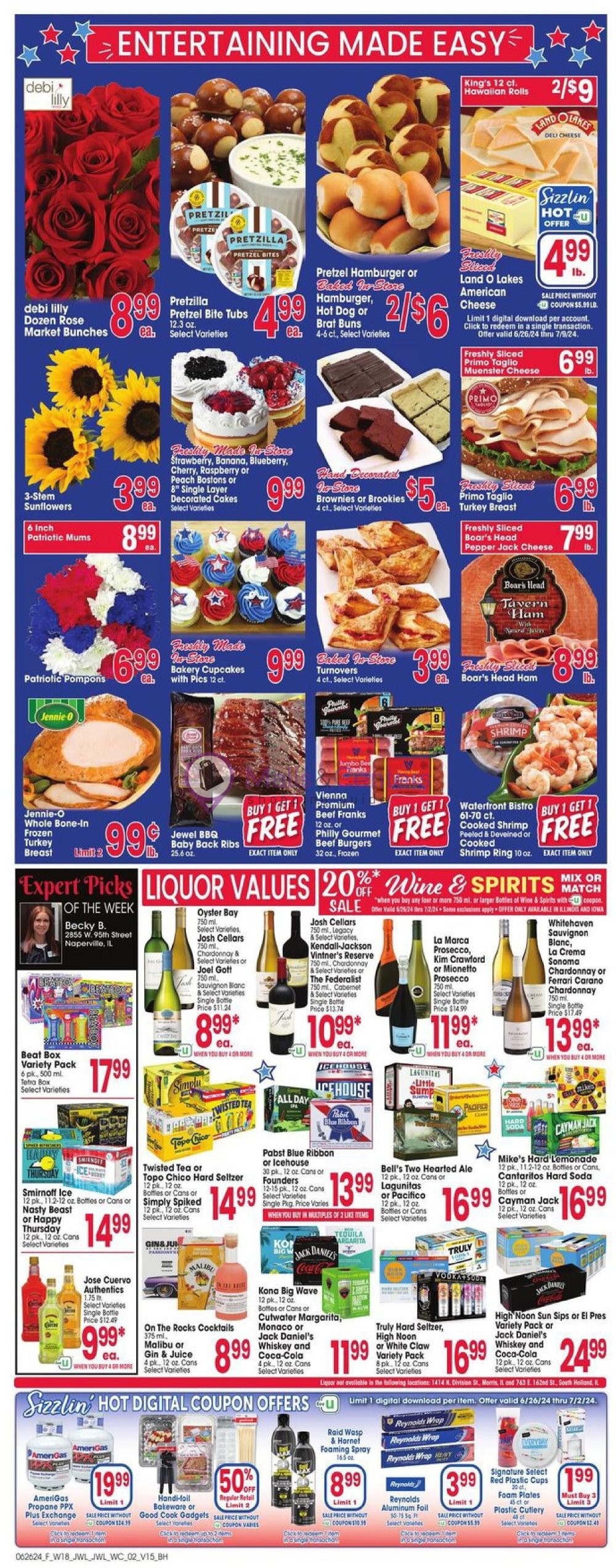 Weekly ad for Jewel-Osco valid: 06/26/2024 - 07/02/2024, page 2