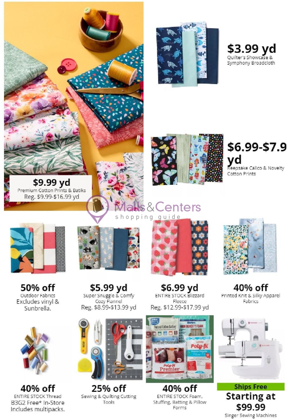 Weekly ad for Jo Ann Fabrics and Crafts valid: 06/27/2024 - 07/17/2024, page 4