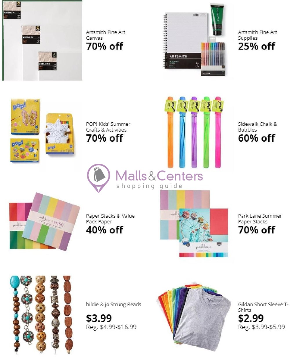 Weekly ad for Jo Ann Fabrics and Crafts valid: 06/27/2024 - 07/17/2024, page 7