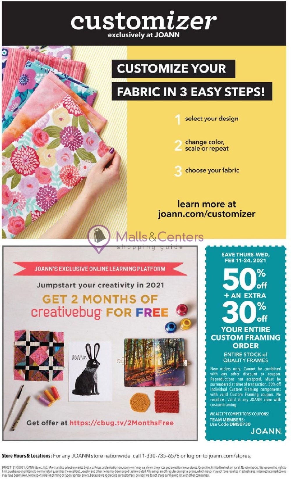 Jo Ann Fabrics and Crafts Weekly Ad sales & flyers specials