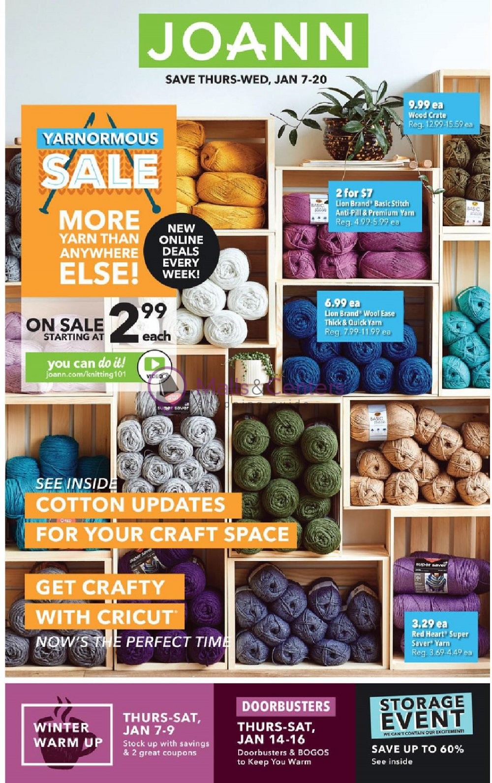 Jo Ann Fabrics and Crafts Weekly Ad sales & flyers specials