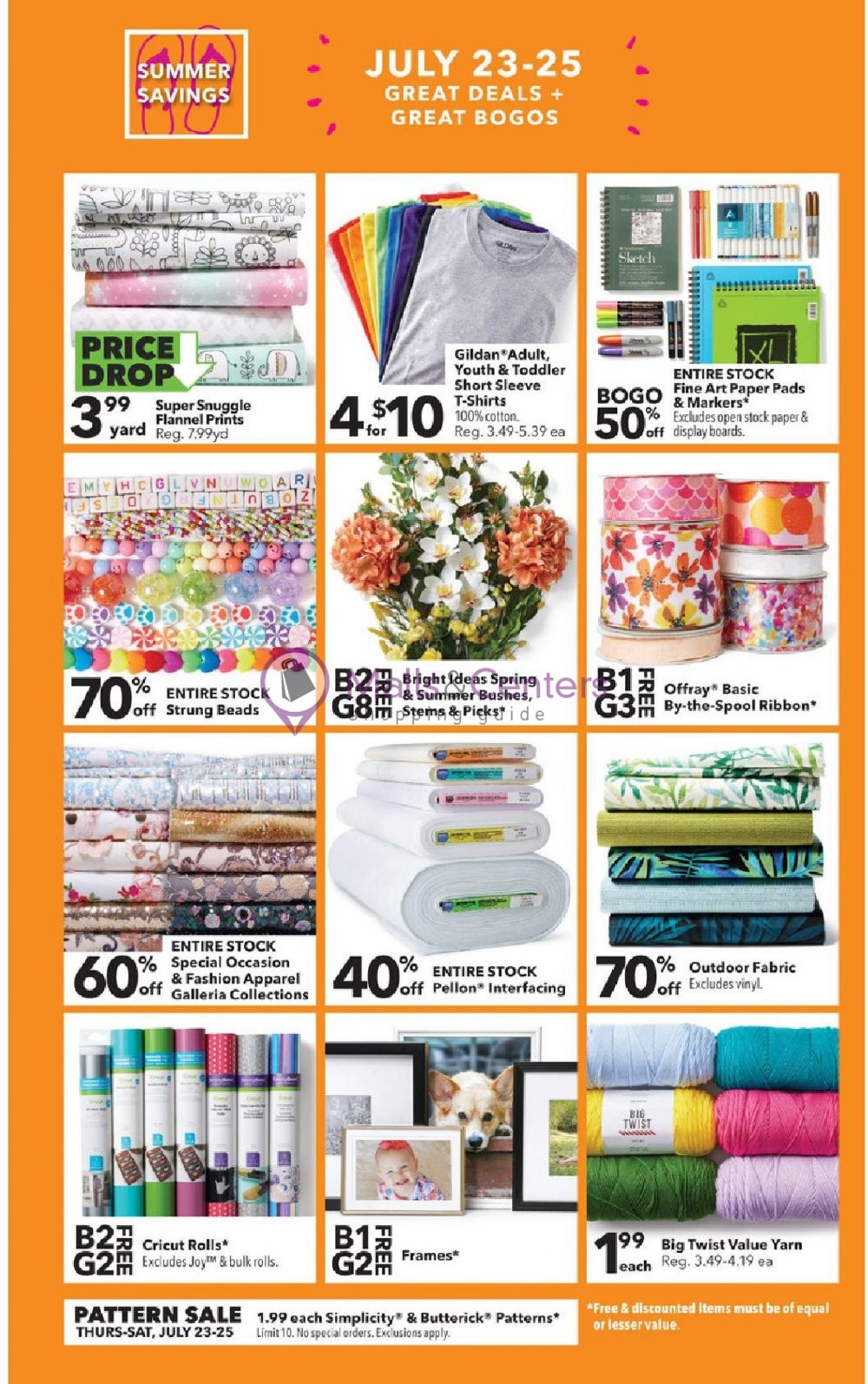 Jo Ann Fabrics and Crafts Weekly ad valid from 07/09/2020 to 07/29/2020