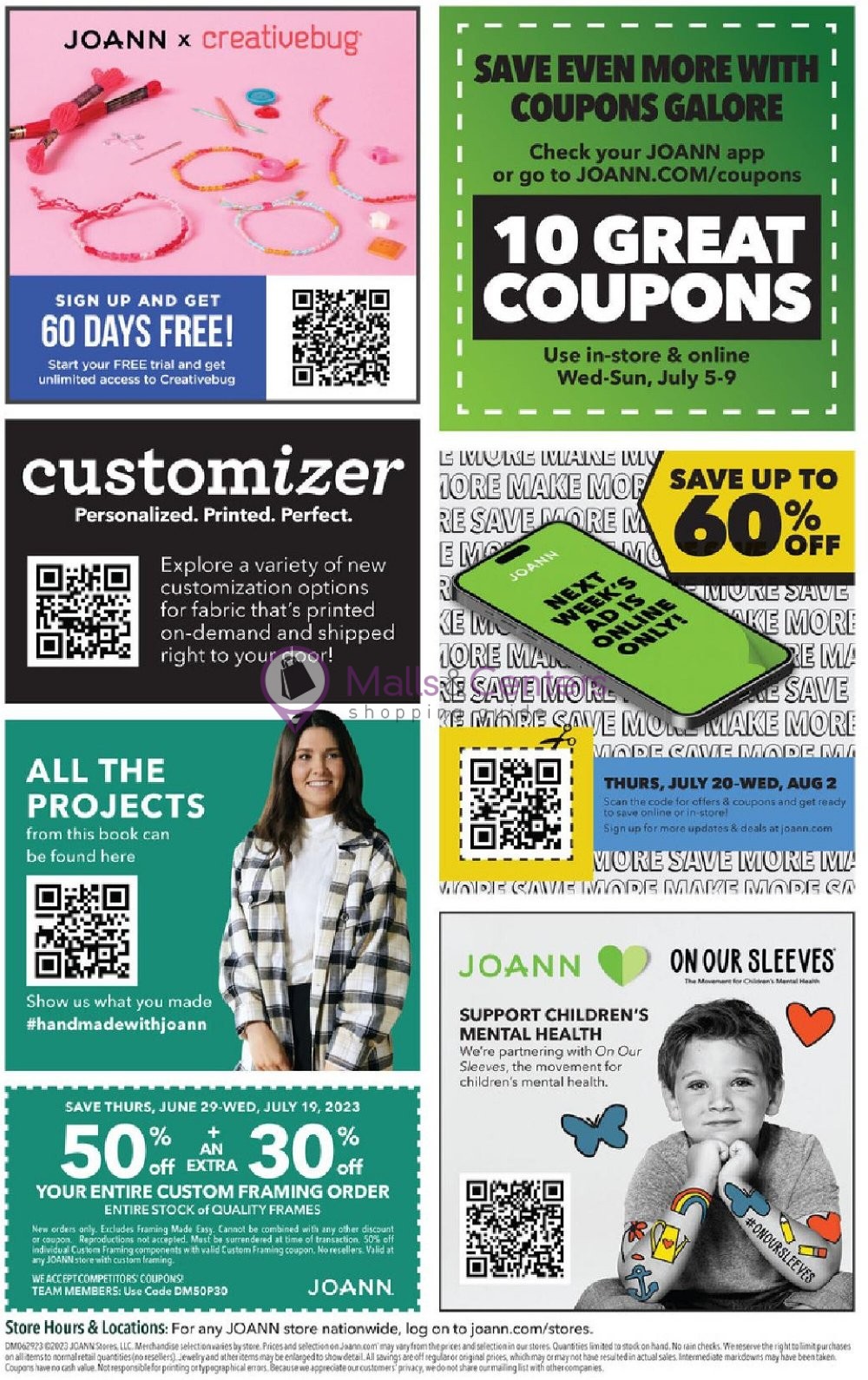 Weekly ad for Jo Ann Fabrics and Crafts valid: 06/29/2023 - 07/19/2023, page 12