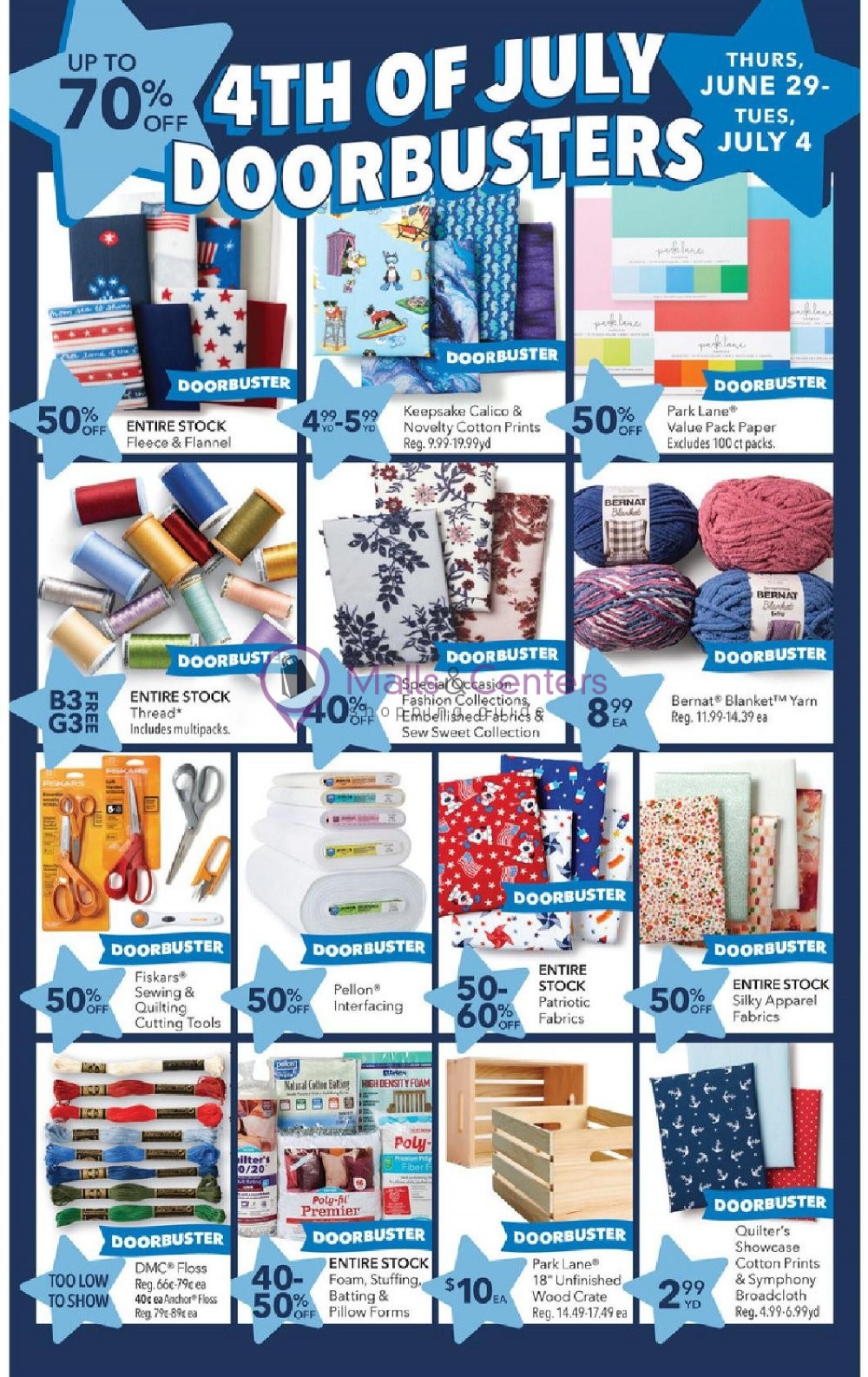 Weekly ad for Jo Ann Fabrics and Crafts valid: 06/29/2023 - 07/19/2023, page 2