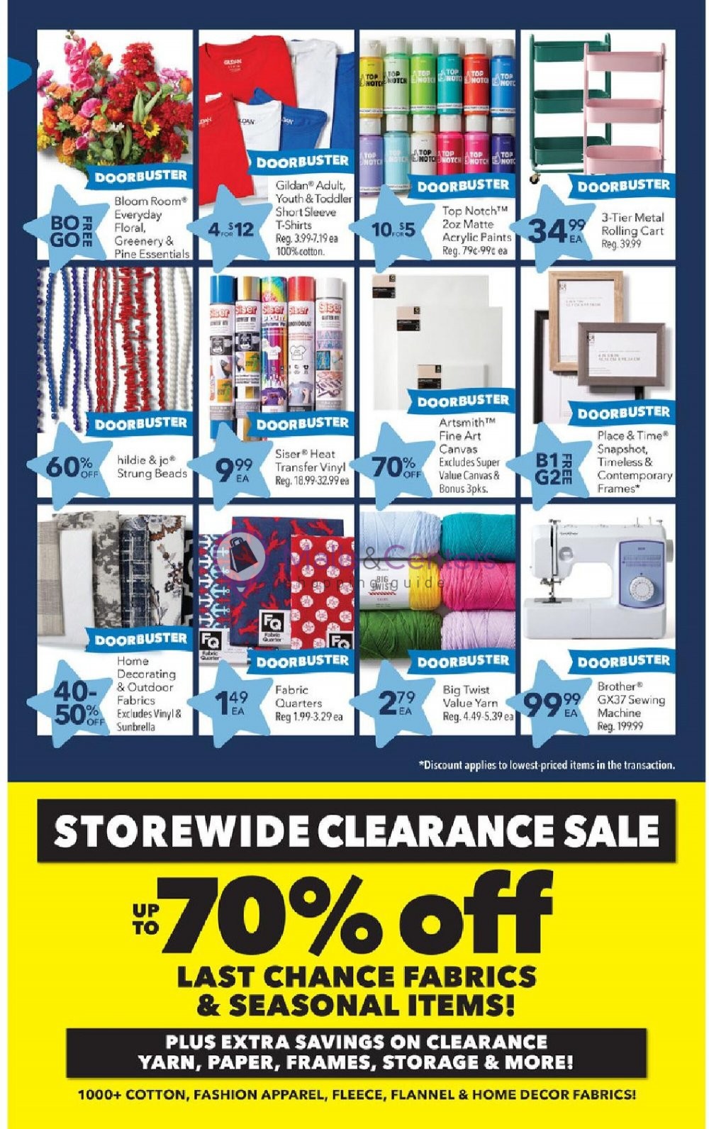 Weekly ad for Jo Ann Fabrics and Crafts valid: 06/29/2023 - 07/19/2023, page 3