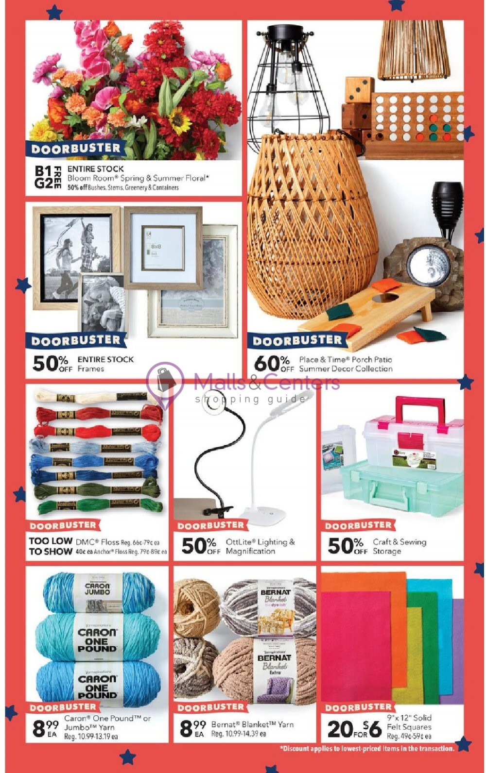 Jo Ann Fabrics and Crafts Weekly ad valid from 05/26/2023 to 06/14/2023