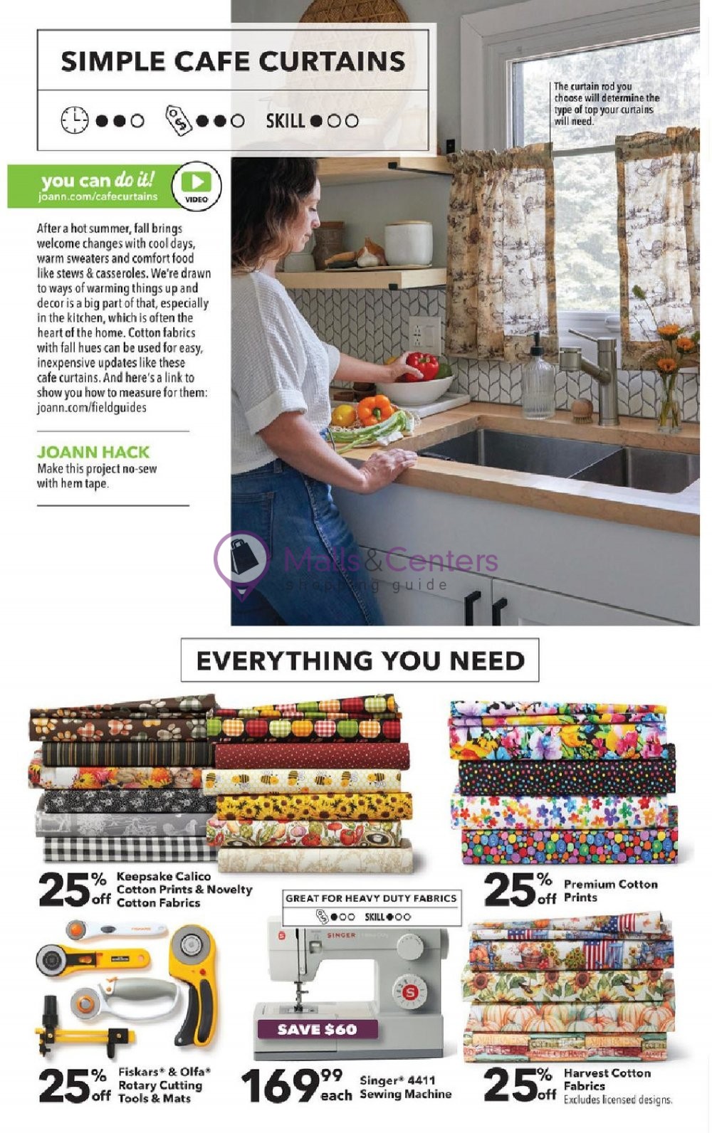 Jo Ann Fabrics and Crafts Weekly Ad sales & flyers specials
