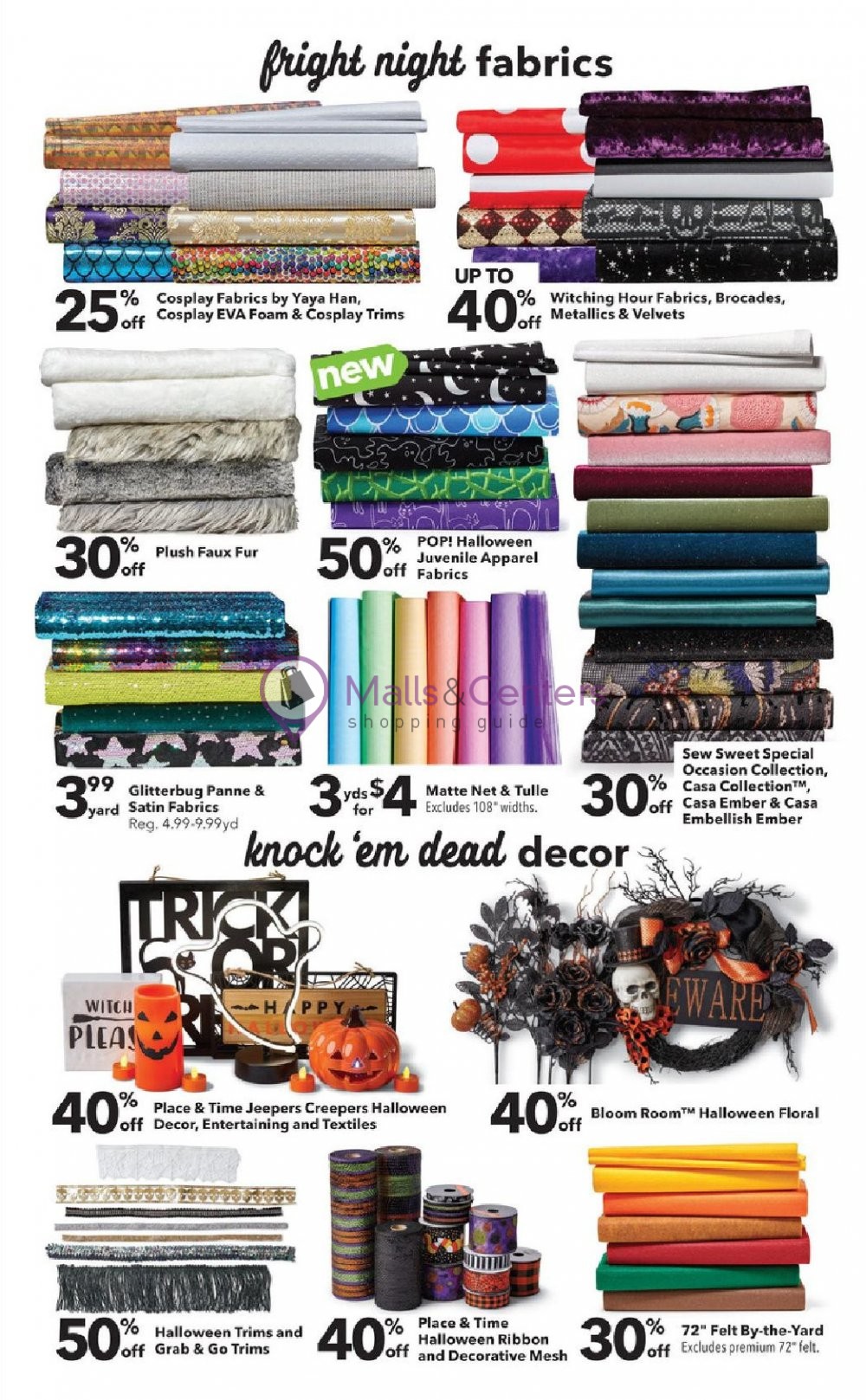 Jo Ann Fabrics and Crafts Weekly Ad sales & flyers specials