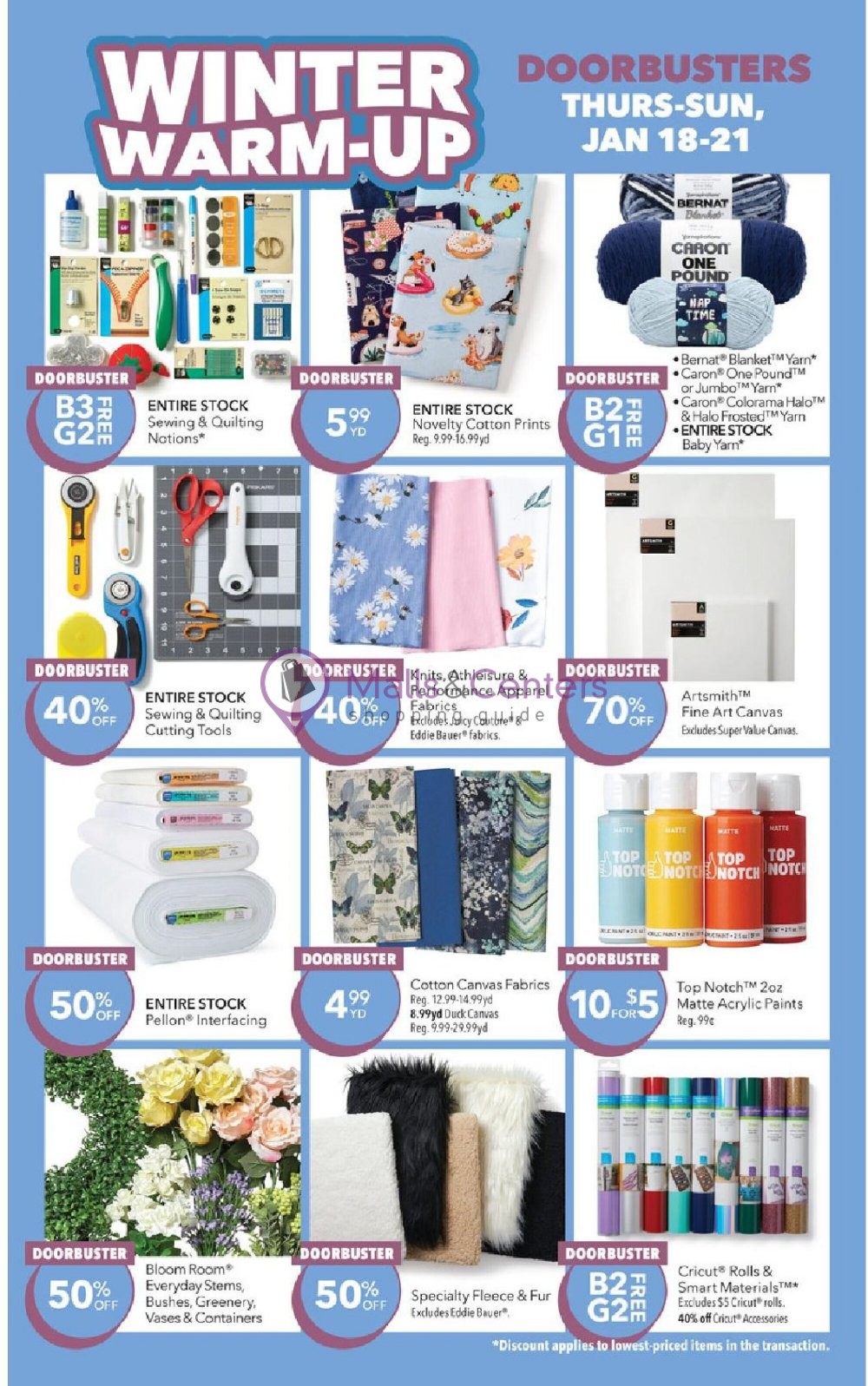 Weekly ad for Jo Ann Fabrics and Crafts valid: 01/11/2024 - 01/31/2024, page 4