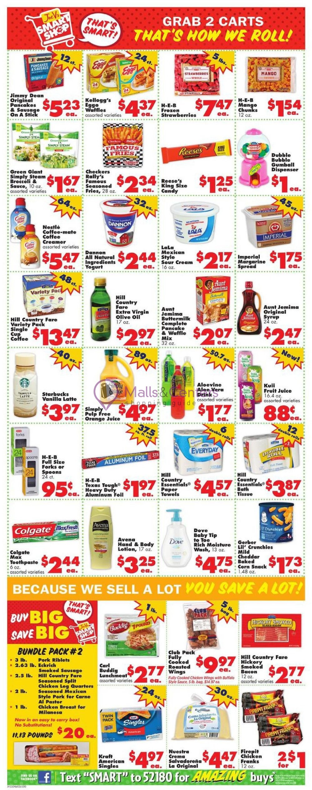 Joe V's Smart Shop Weekly ad valid from 11/04/2020 to 11/10/2020