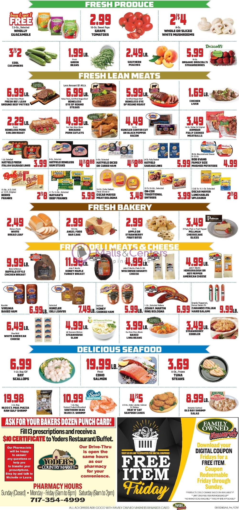 Weekly ad for John Herr's Village Market valid: 08/13/2026 - 08/19/2026, page 6