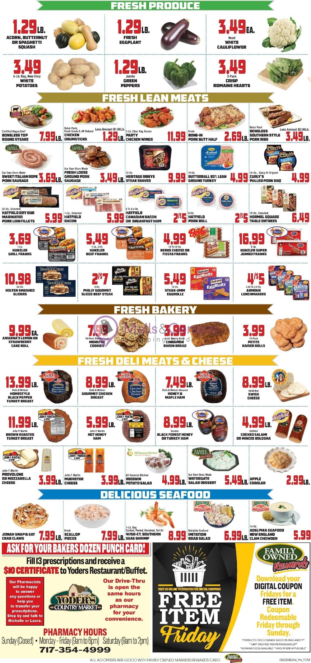 Weekly ad for John Herr's Village Market valid: 08/20/2026 - 08/26/2026, page 4