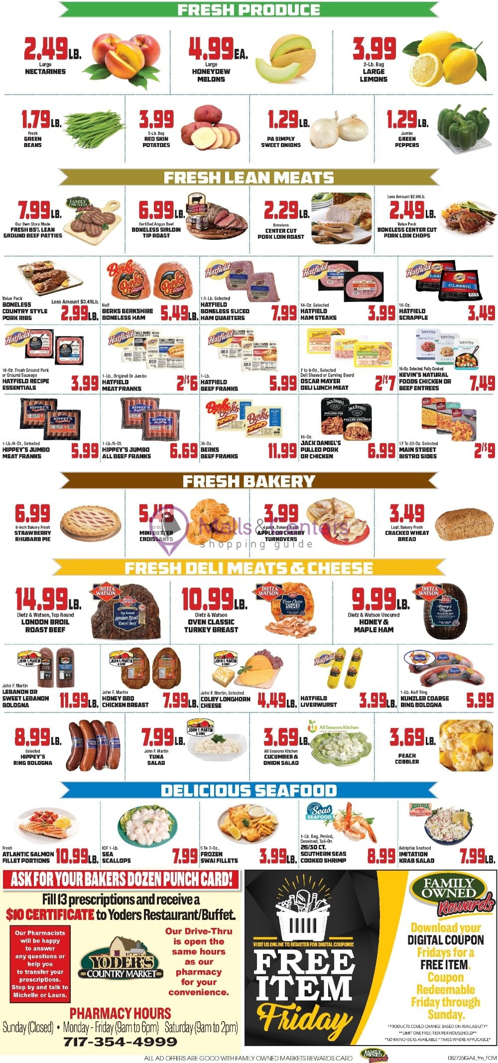 Weekly ad for John Herr's Village Market valid: 08/26/2026 - 09/02/2026, page 6