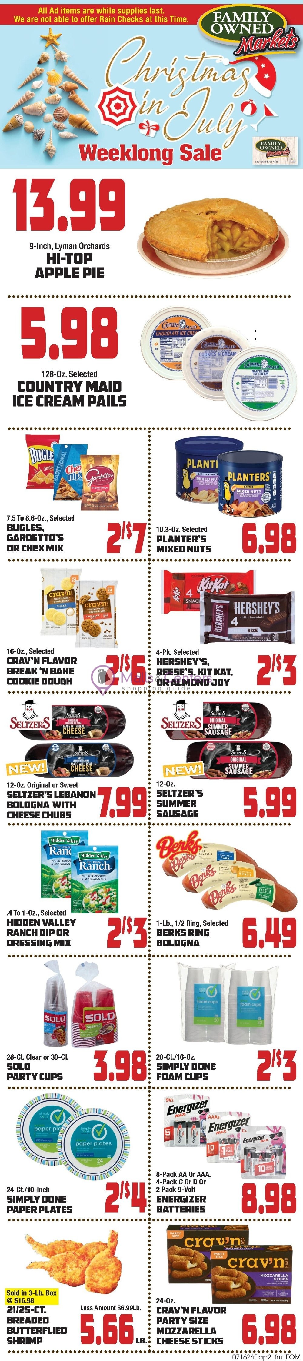 Weekly ad for John Herr's Village Market valid: 07/16/2026 - 07/22/2026, page 2