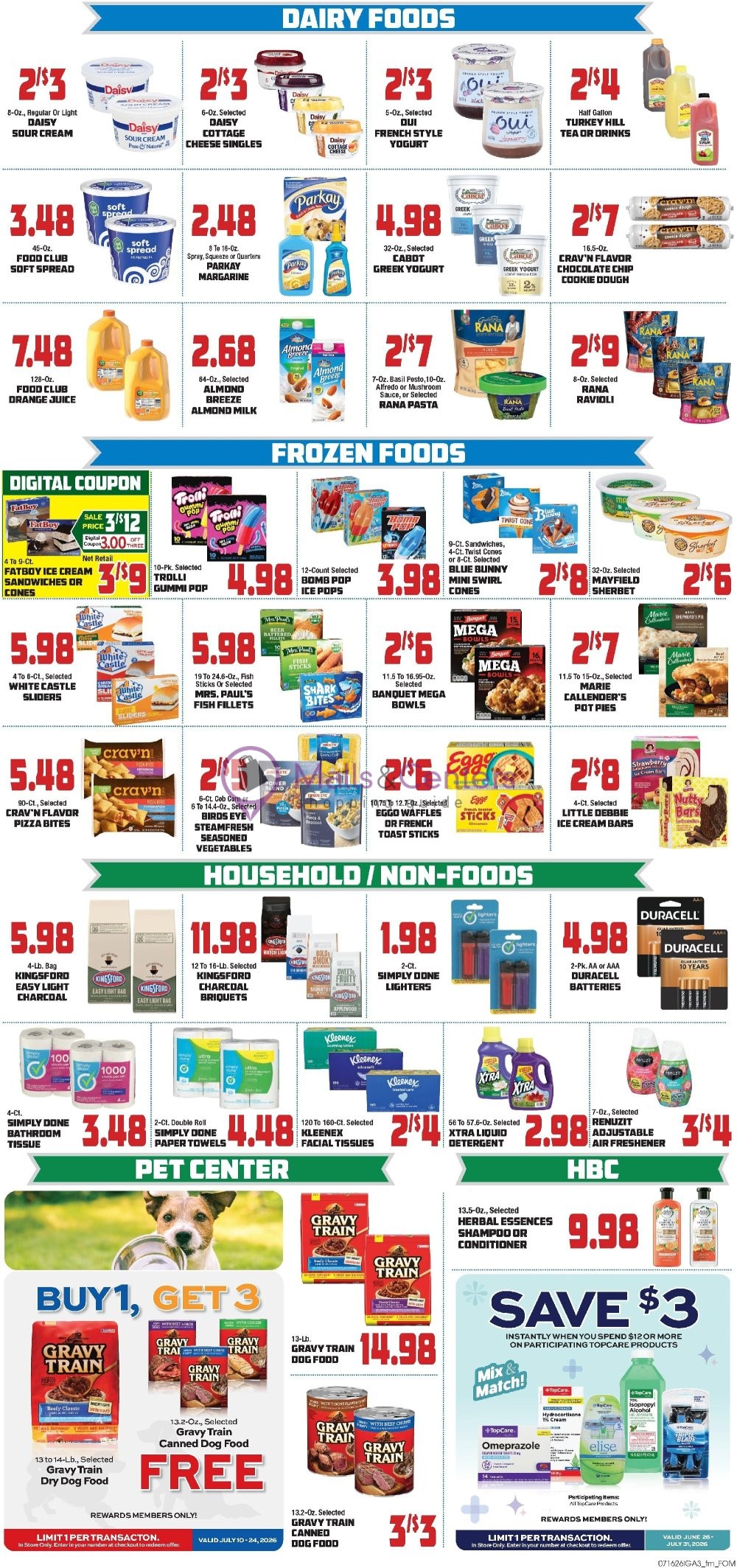 Weekly ad for John Herr's Village Market valid: 07/16/2026 - 07/22/2026, page 5