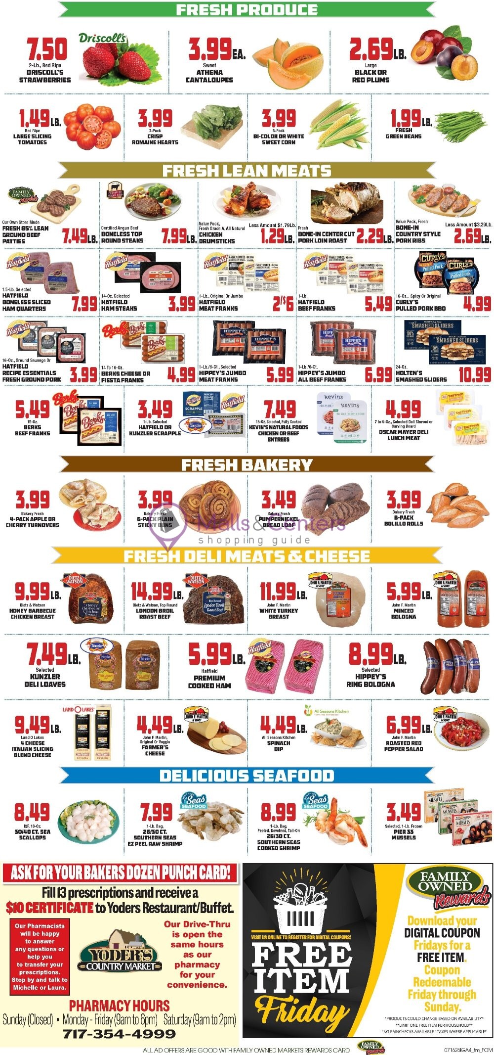 Weekly ad for John Herr's Village Market valid: 07/16/2026 - 07/22/2026, page 6
