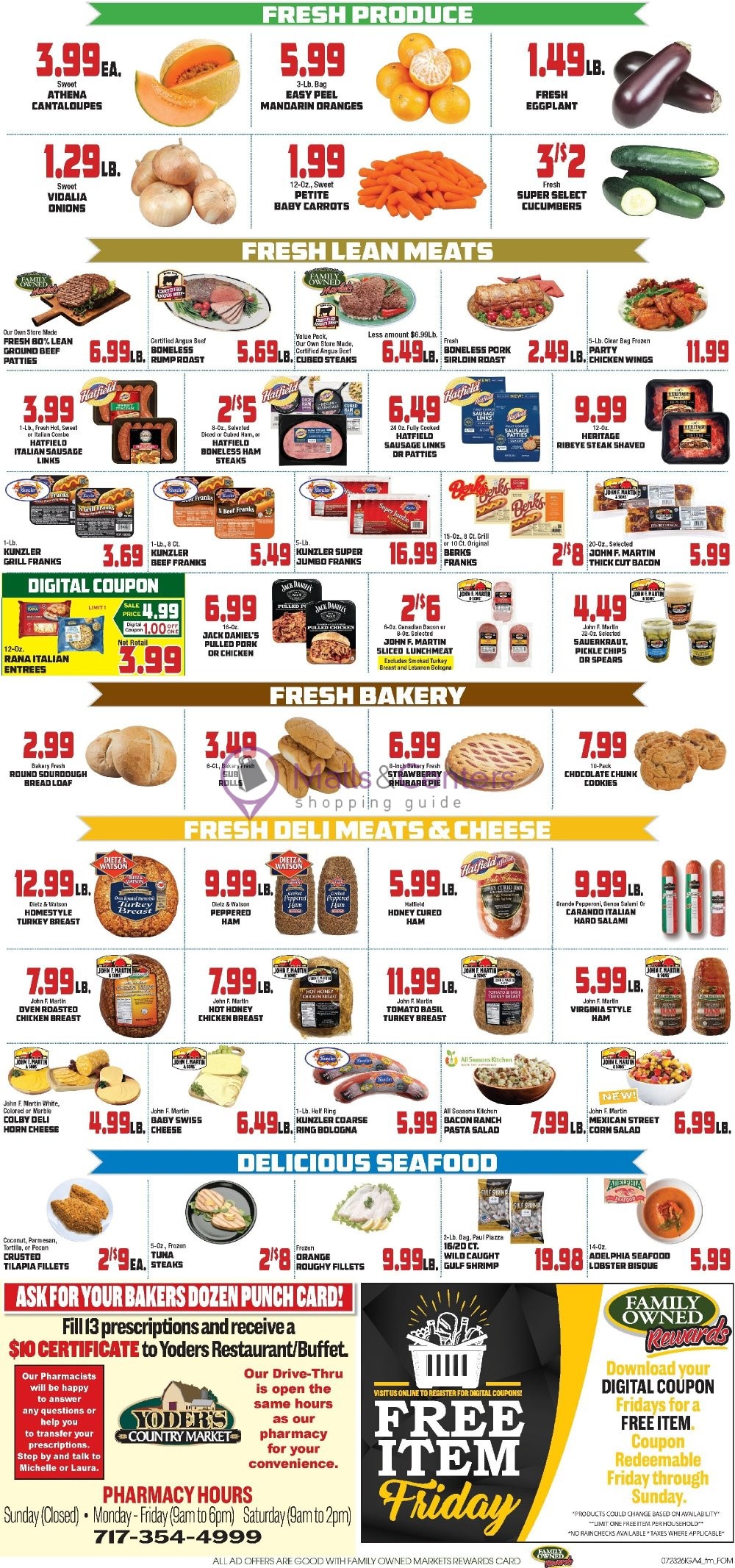 Weekly ad for John Herr's Village Market valid: 07/23/2026 - 07/29/2026, page 6