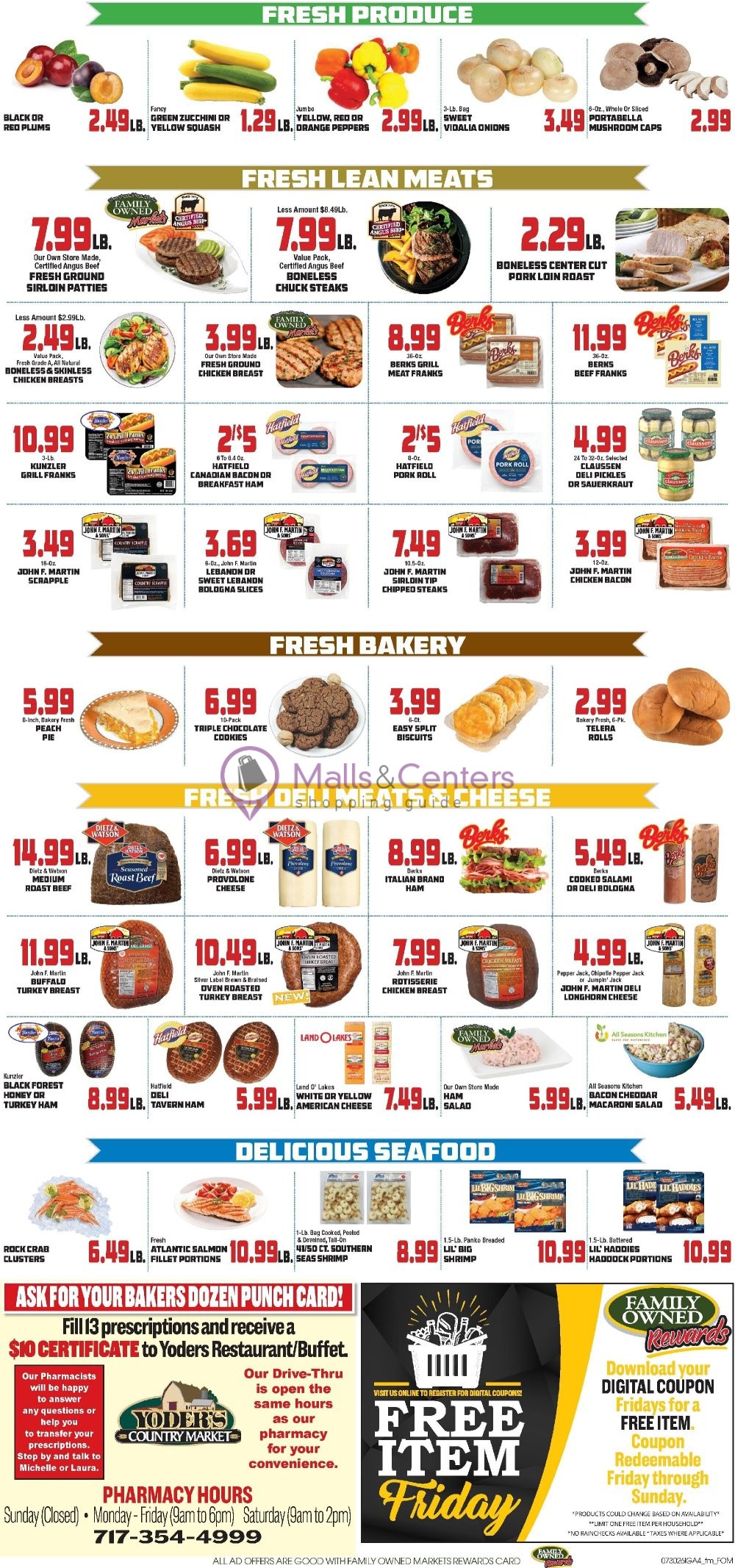 Weekly ad for John Herr's Village Market valid: 07/30/2026 - 08/05/2026, page 6