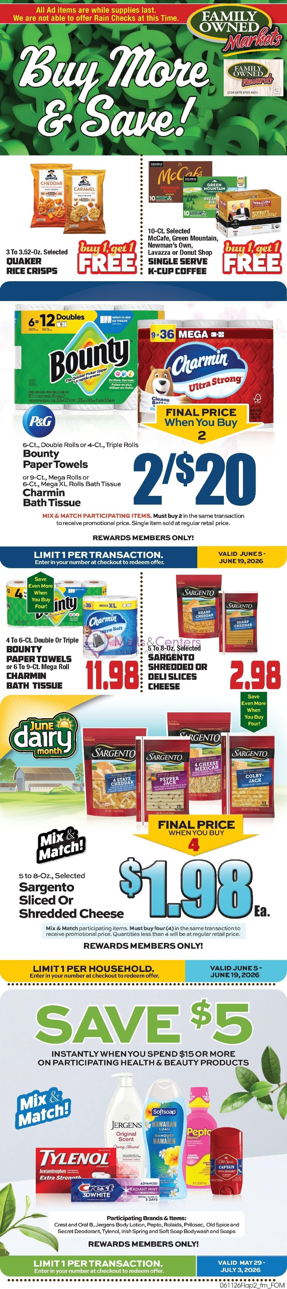 Weekly ad for John Herr's Village Market valid: 06/11/2026 - 06/17/2026, page 2