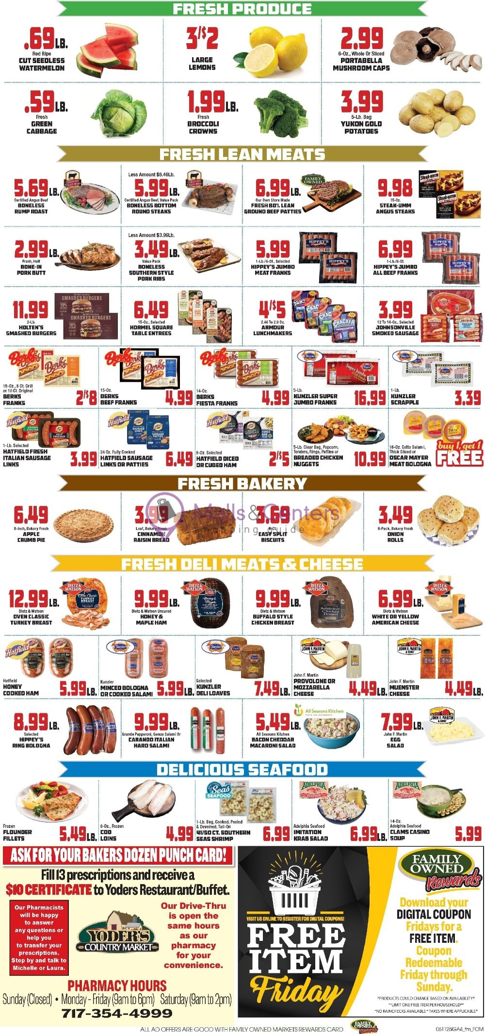 Weekly ad for John Herr's Village Market valid: 06/11/2026 - 06/17/2026, page 6