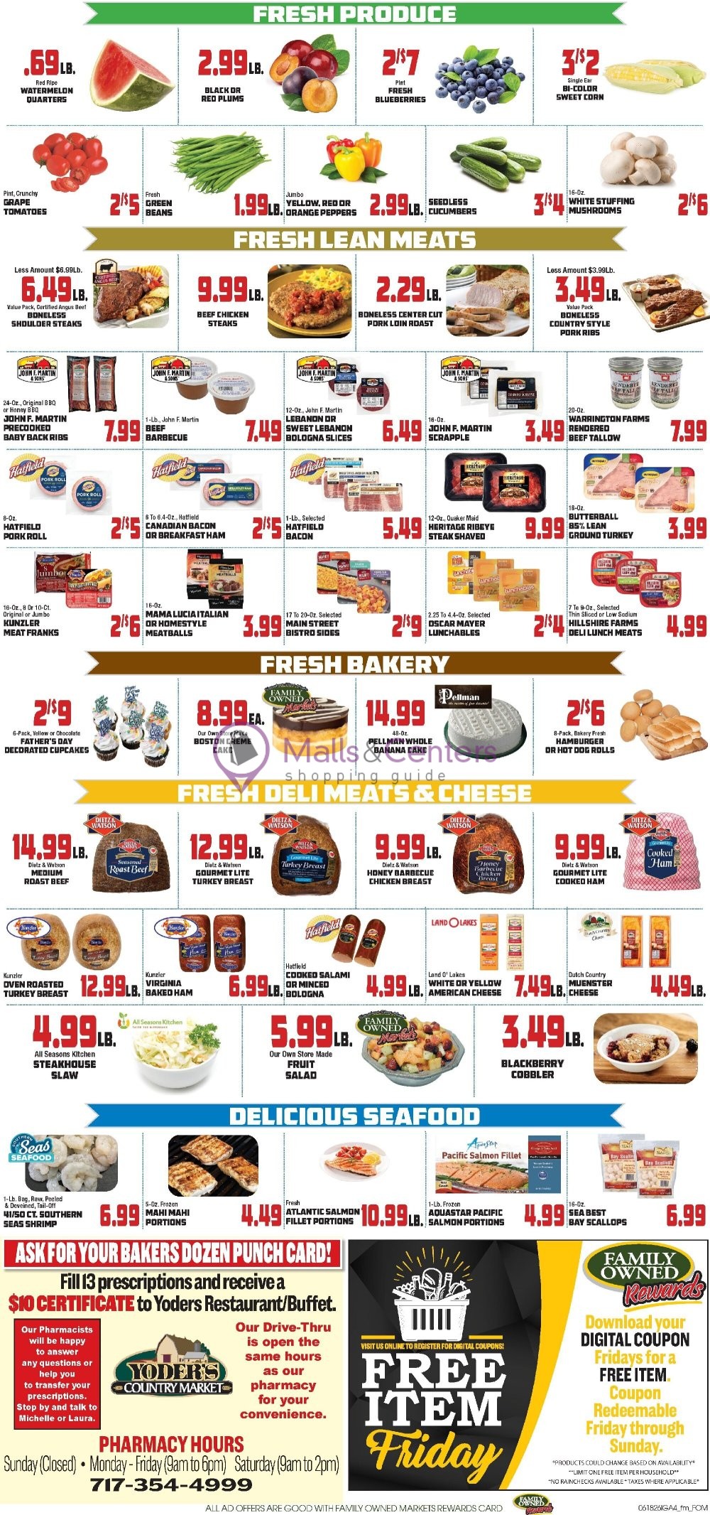 Weekly ad for John Herr's Village Market valid: 06/18/2026 - 06/24/2026, page 6