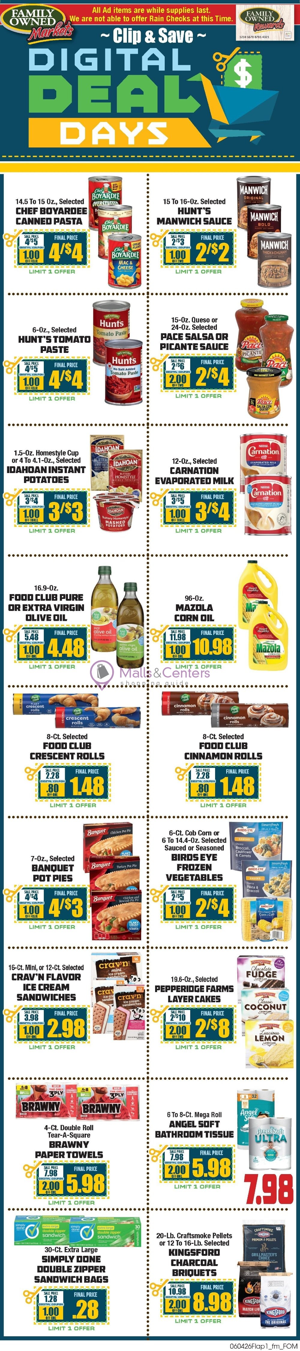 Weekly ad for John Herr's Village Market valid: 06/04/2026 - 06/10/2026, page 1