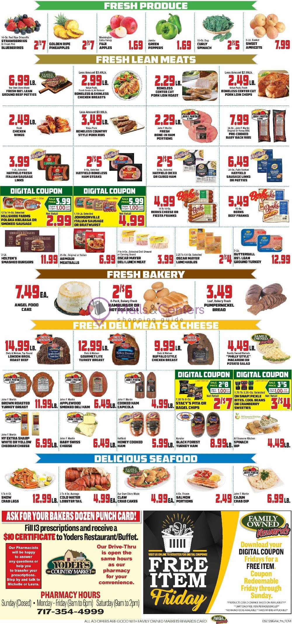 Weekly ad for John Herr's Village Market valid: 05/21/2026 - 05/27/2026, page 6