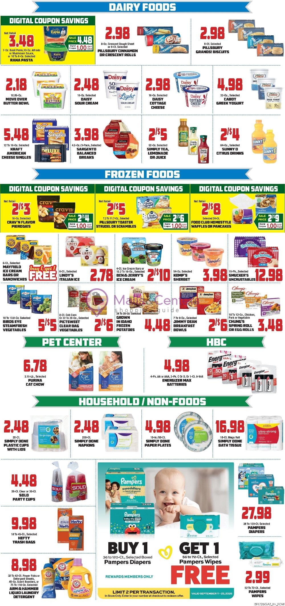 Weekly ad for John Herr's Village Market valid: 09/17/2026 - 09/23/2026, page 3