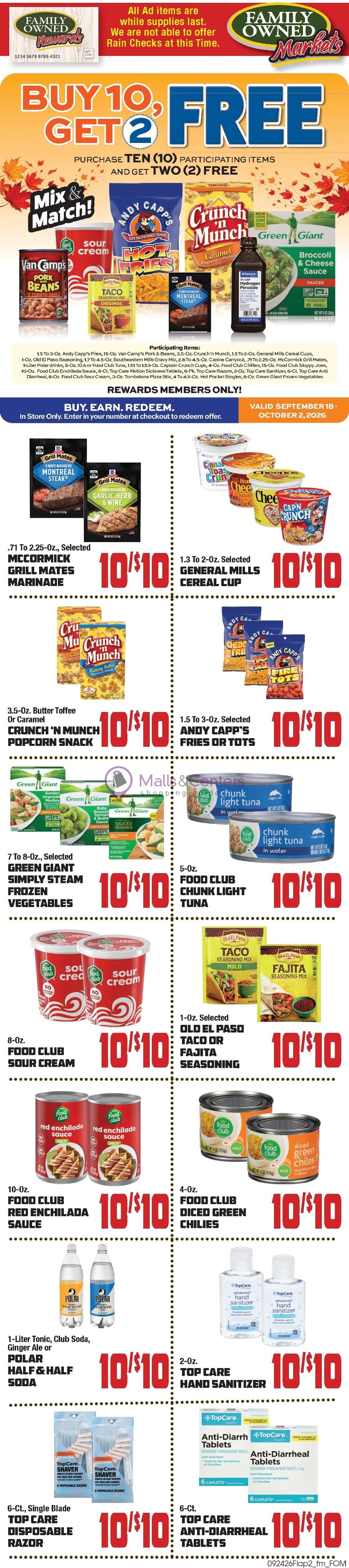 Weekly ad for John Herr's Village Market valid: 09/24/2026 - 09/30/2026, page 2